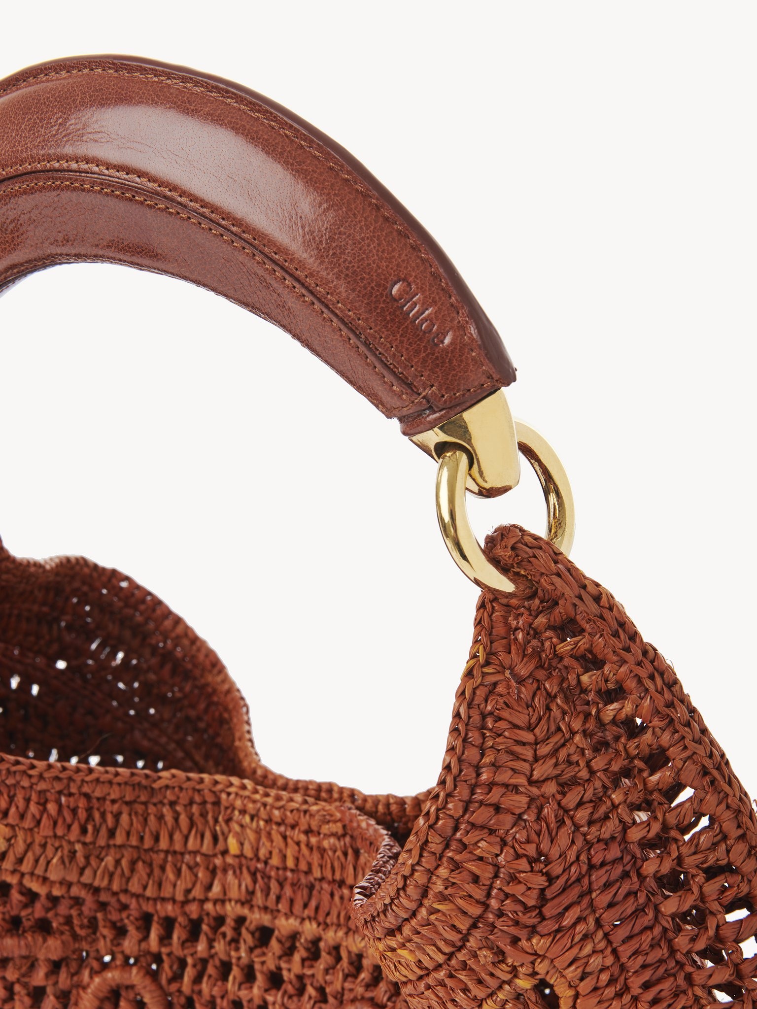 SUMMER BANANA HOBO BAG IN RAFFIA - 6
