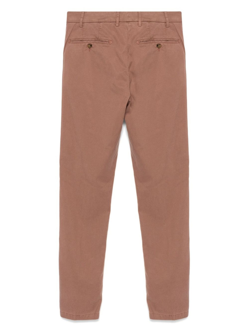 Canali twill chinos outlook