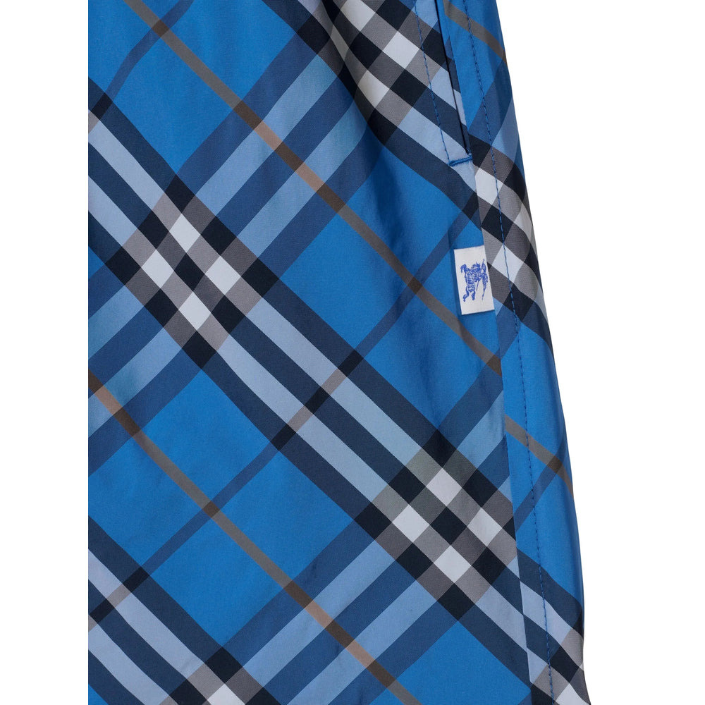 Burberry Blue Beachwear - Swim Shorts Men - 3