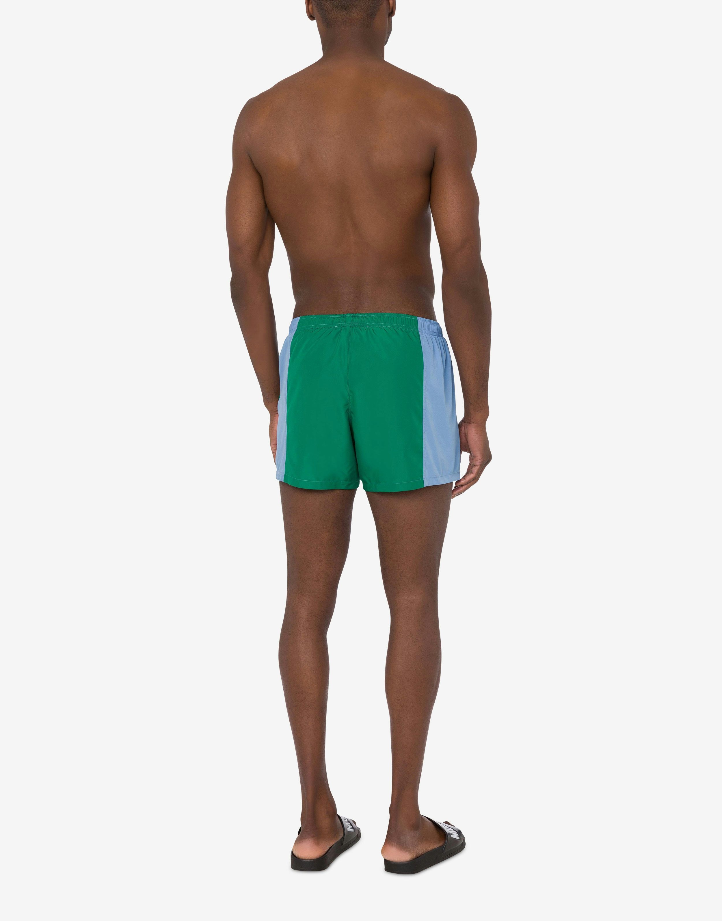 OVAL PATCH SWIM TRUNKS - 3