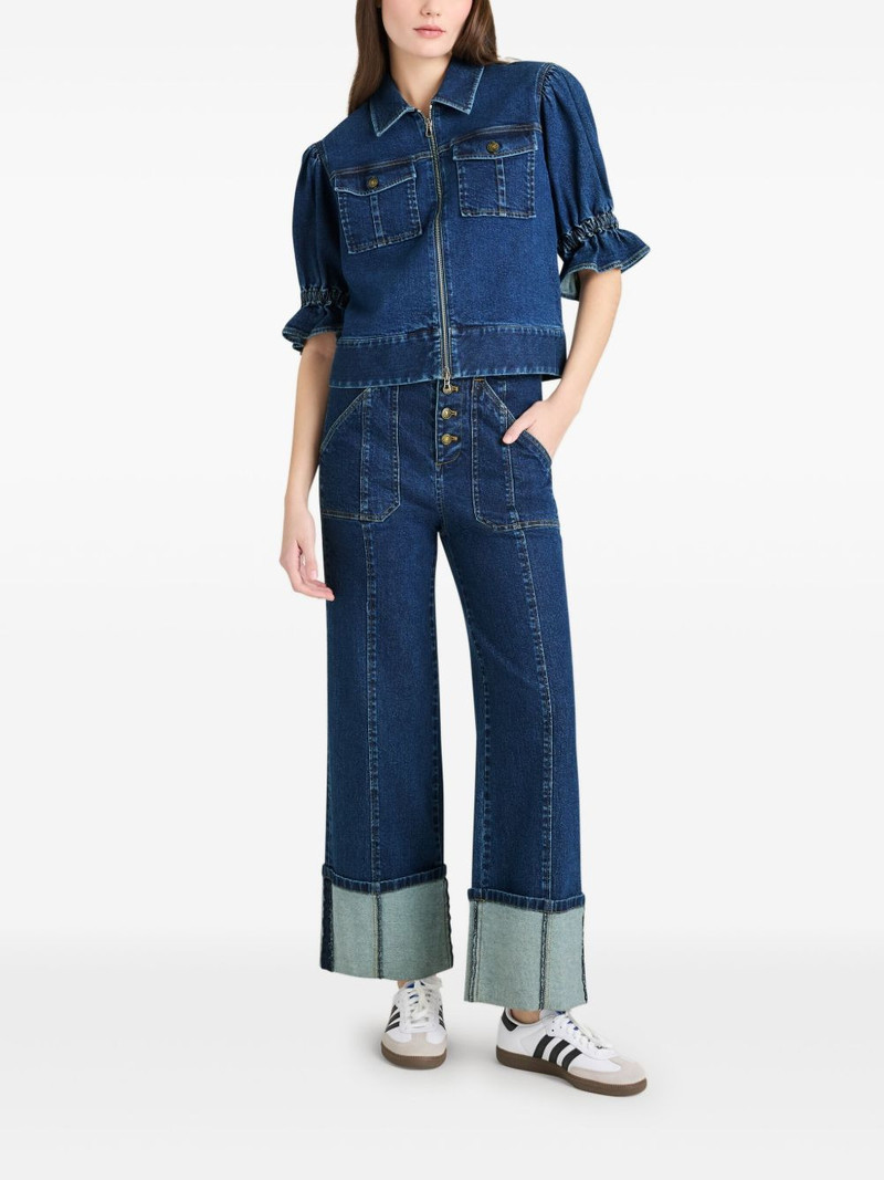 Cinq à Sept Holly denim jacket outlook