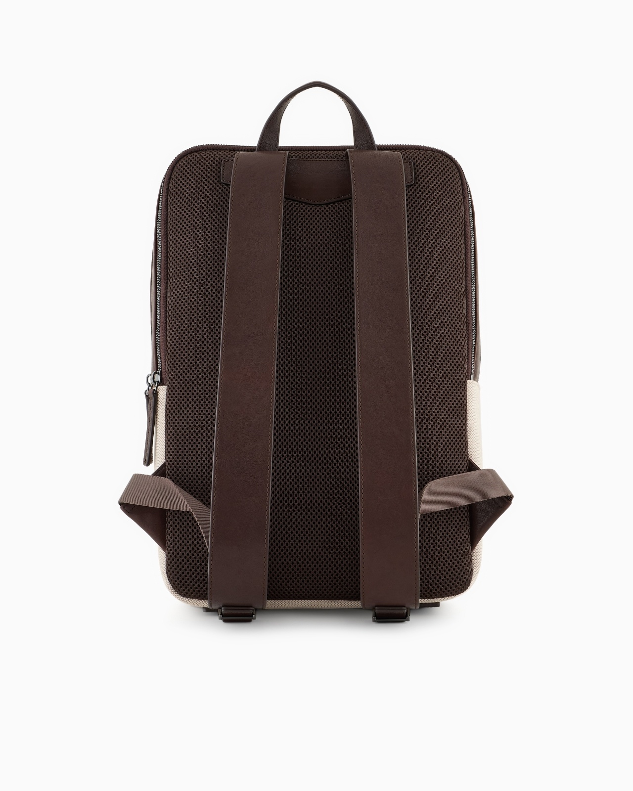 CANVAS BACKPACK WITH LEATHER DETAILS - 3