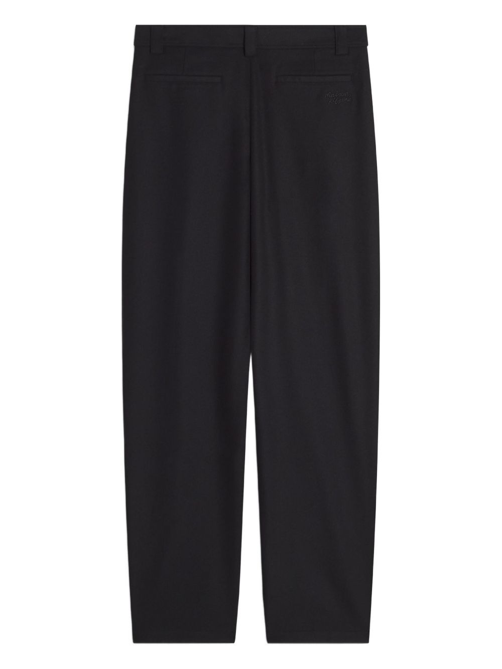 pleated-wool trousers - 5