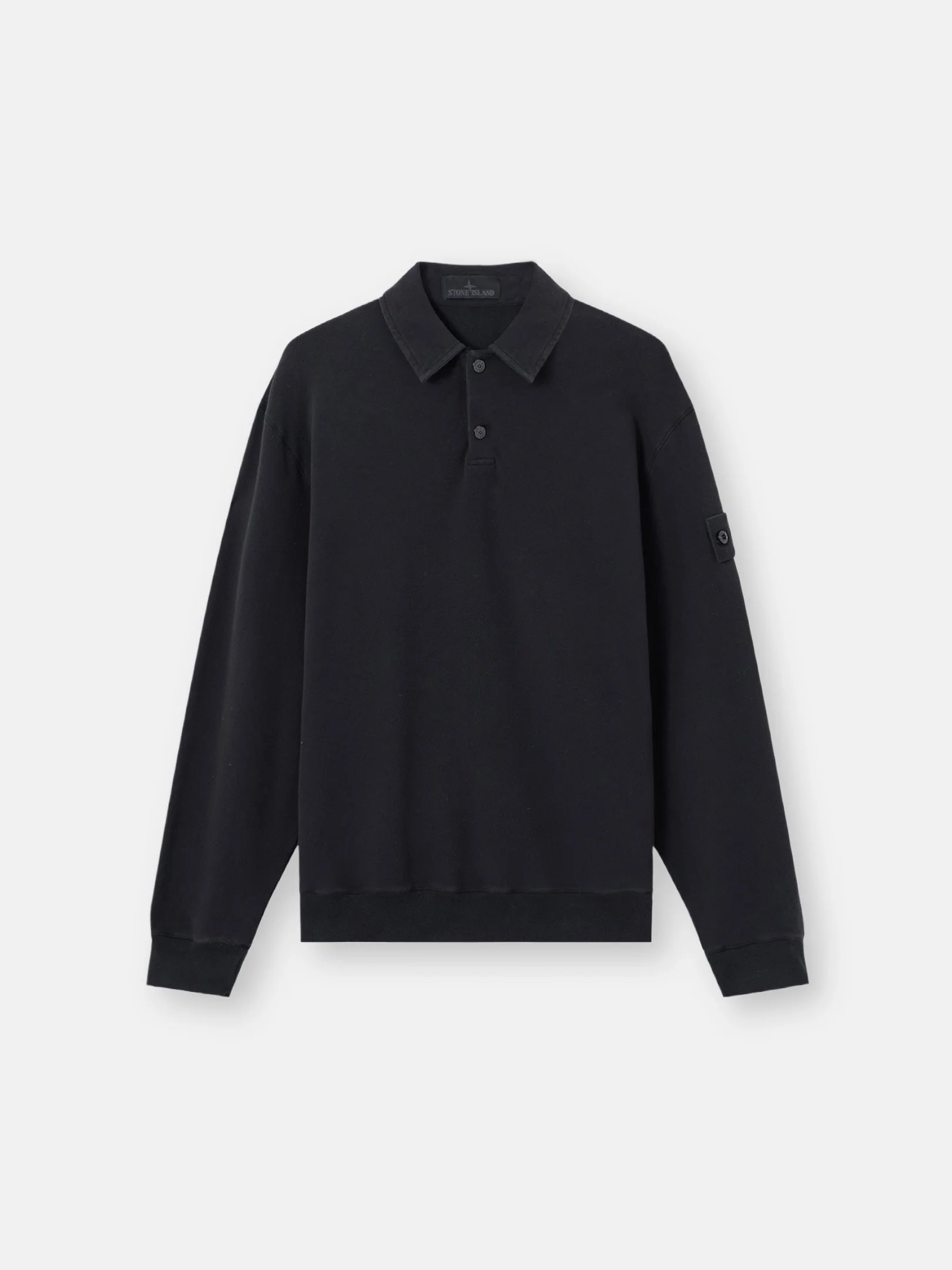 6100026 STRETCH COTTON FLEECE_S.I. GHOST - 1