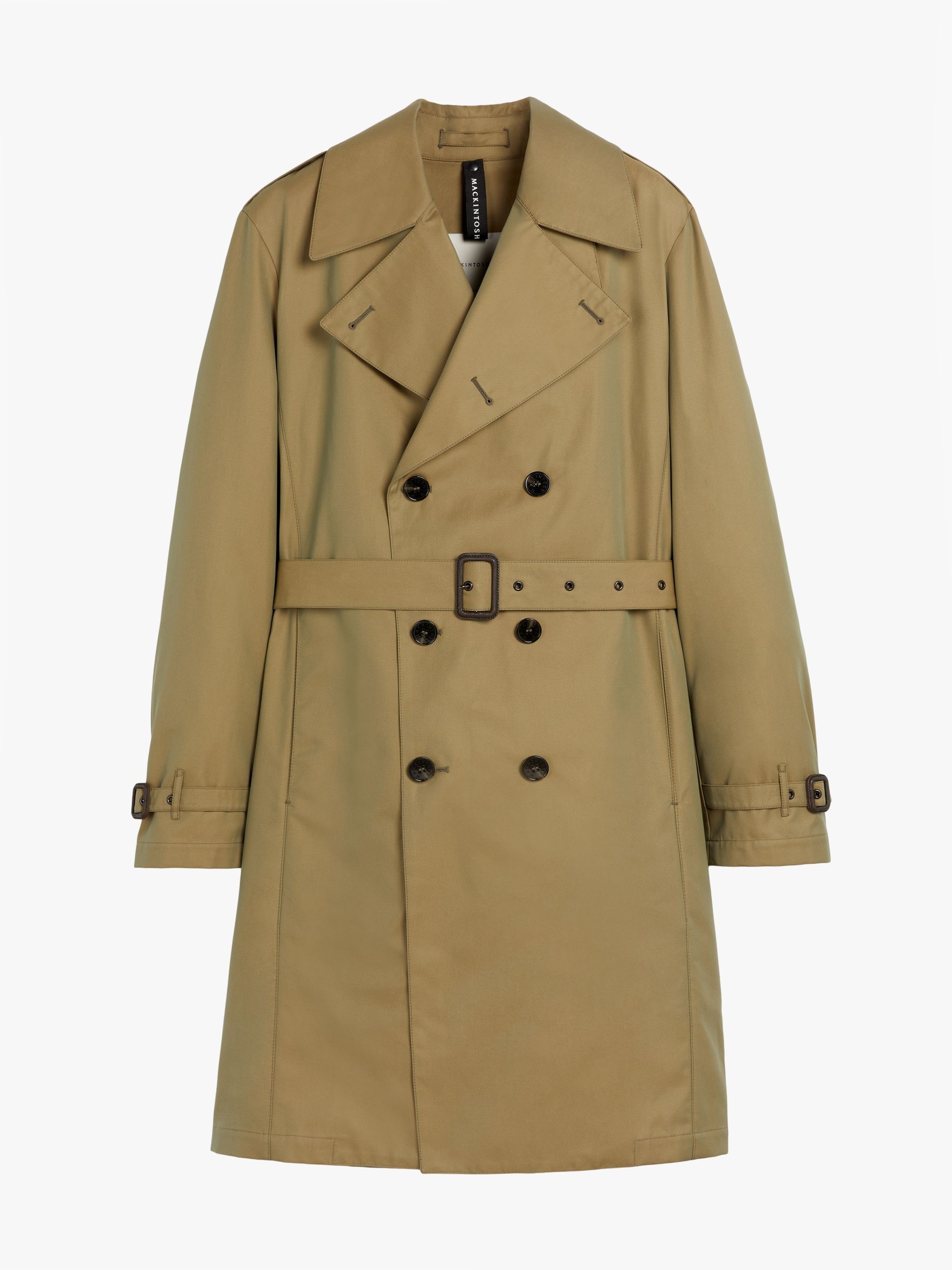 ST ANDREWS KHAKI GABARDINE COTTON TRENCH COAT | GMC-101 - 1