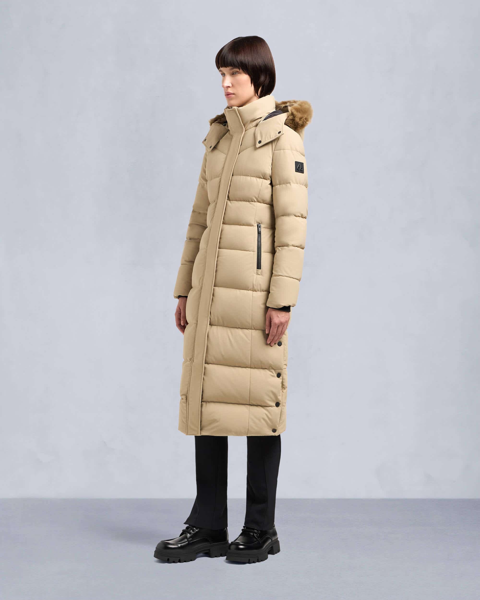 JOCADA SHEARLING LONG PARKA - 3