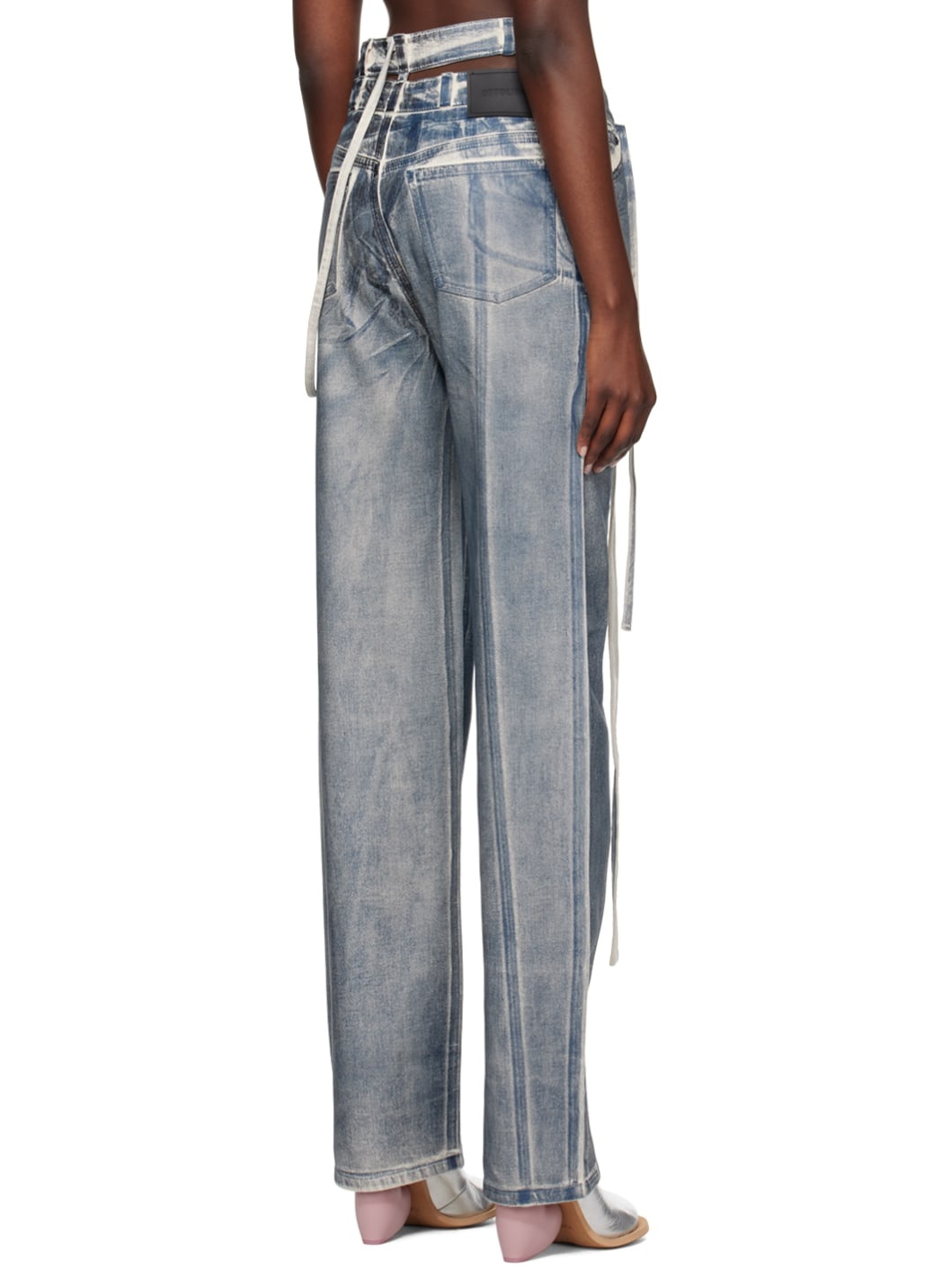 SSENSE Exclusive Blue Jeans - 3