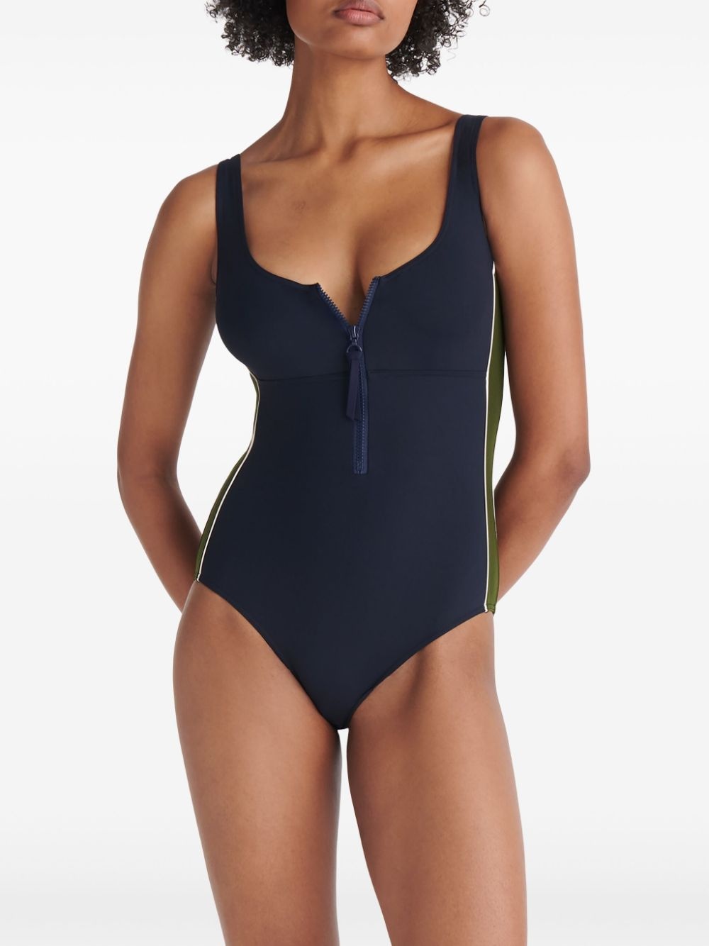 Tribune square-neck swimsuit - 3