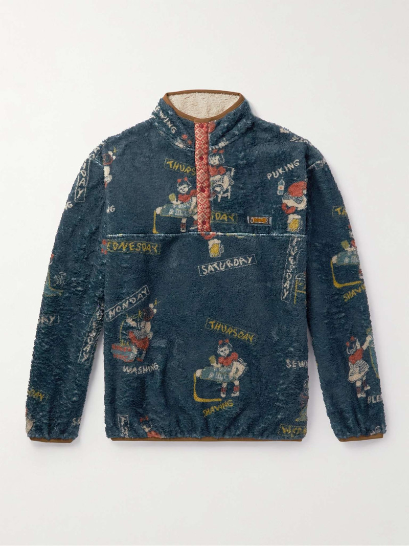 Kountry 캘린더 인쇄 Fleece 스웨터 - 1