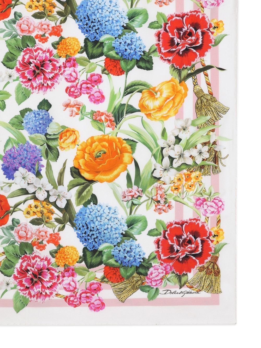 floral-print scarf - 2