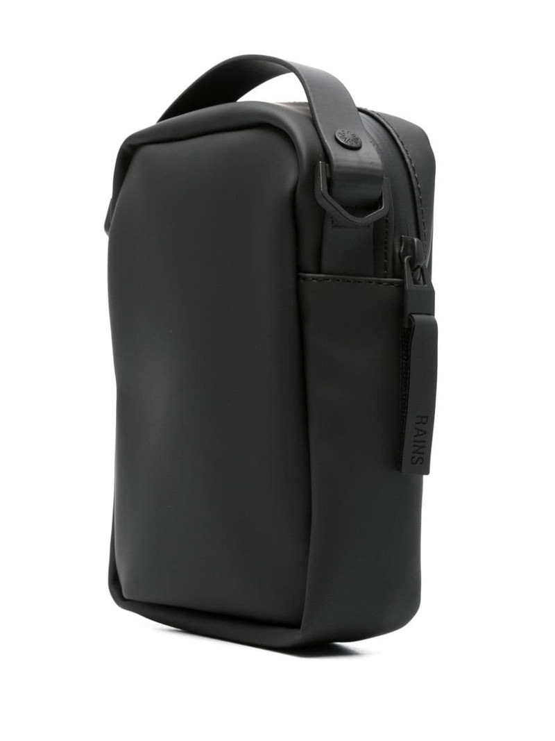 RAINS Reporter logo-debossed messenger bag outlook