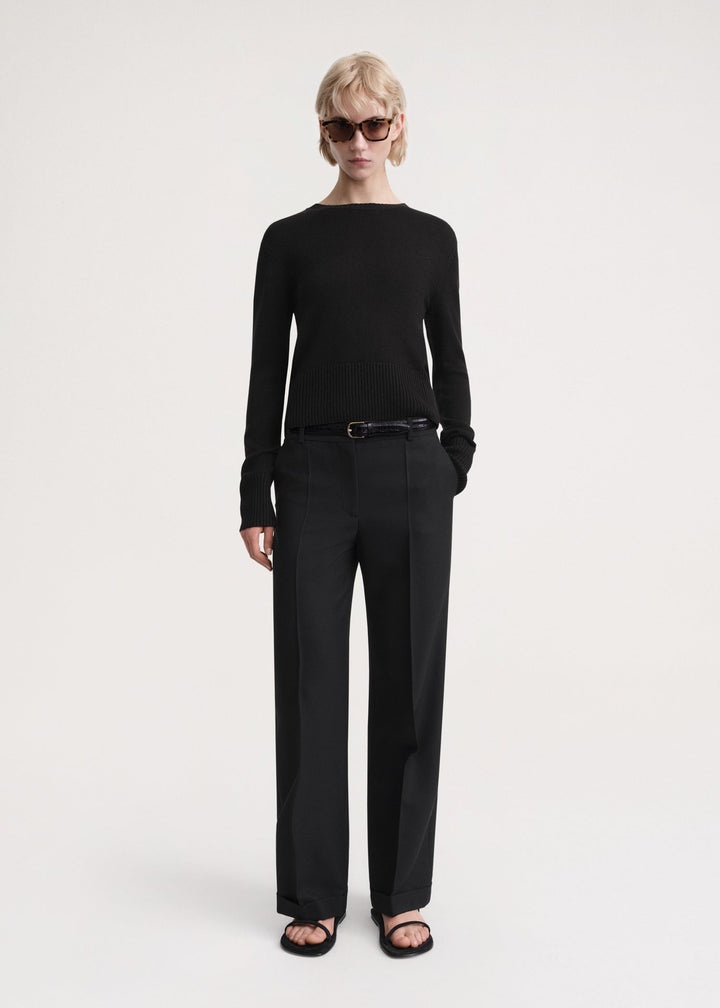 Soft silk knit black - 2
