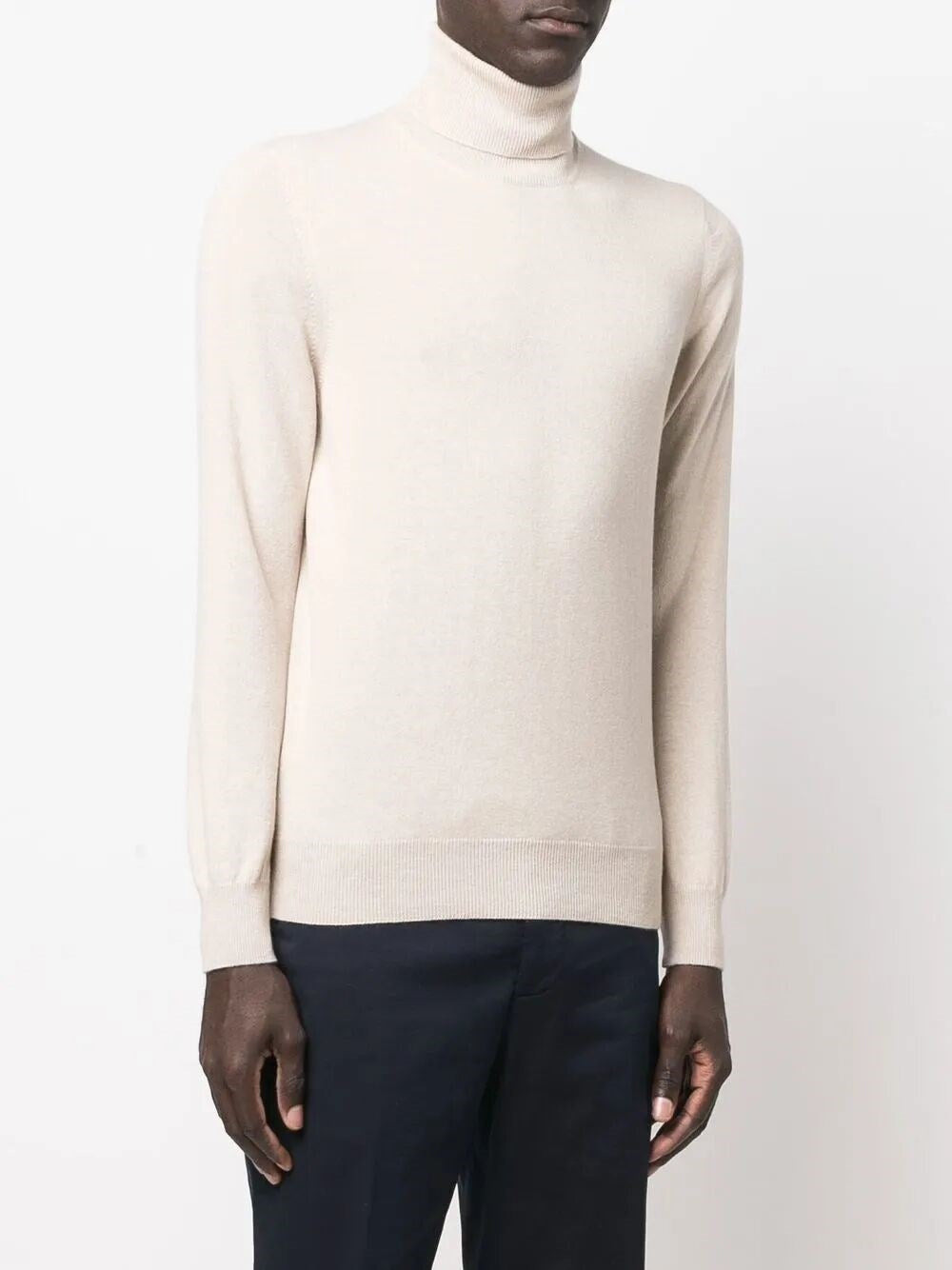 Brunello Cucinelli Men Cashmere Turtle-Neck Sweater - 5