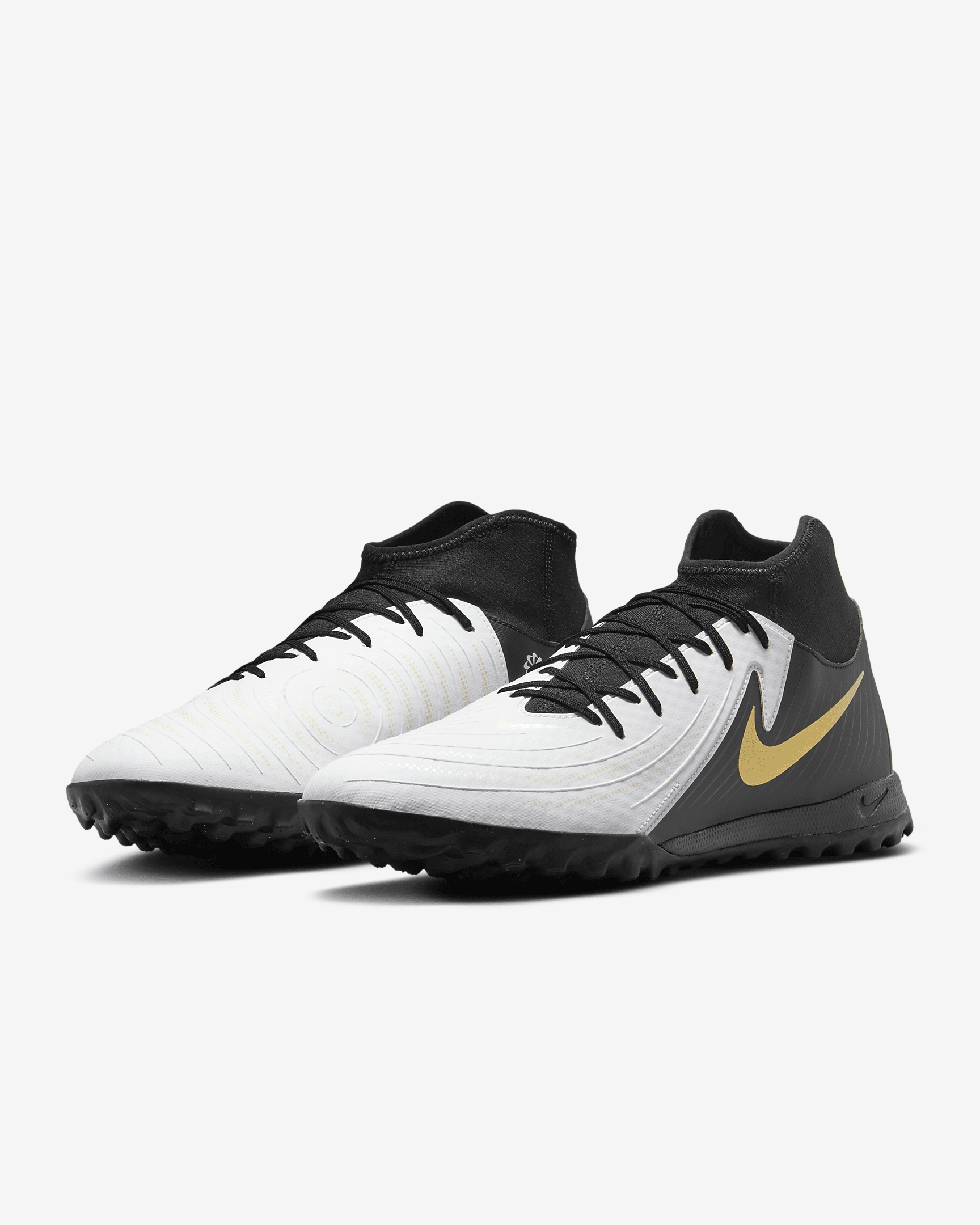 Nike Men's Phantom Luna 2 Academy TF High-Top Soccer Shoes - 5