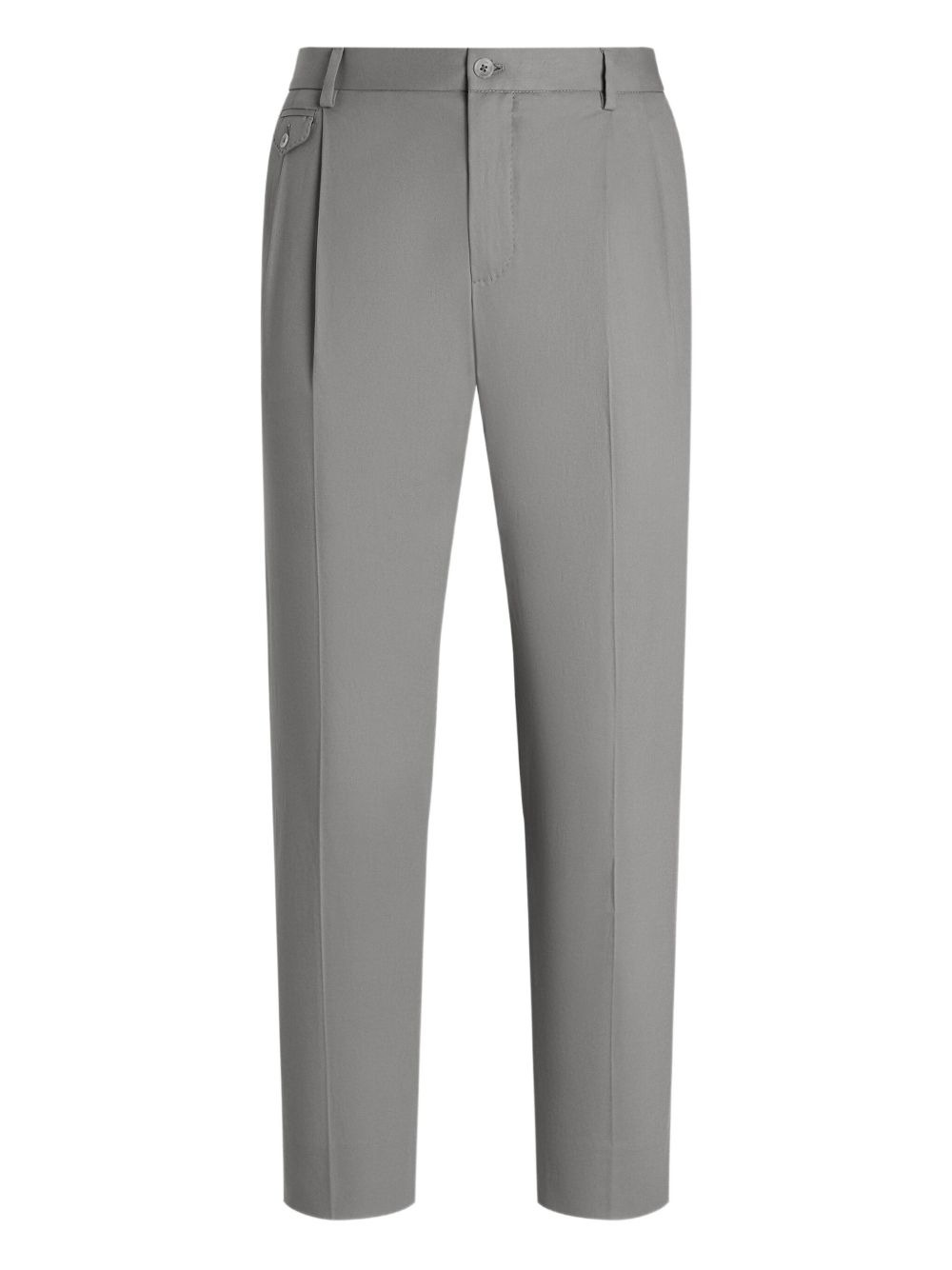 pleated tailored trousers - 1