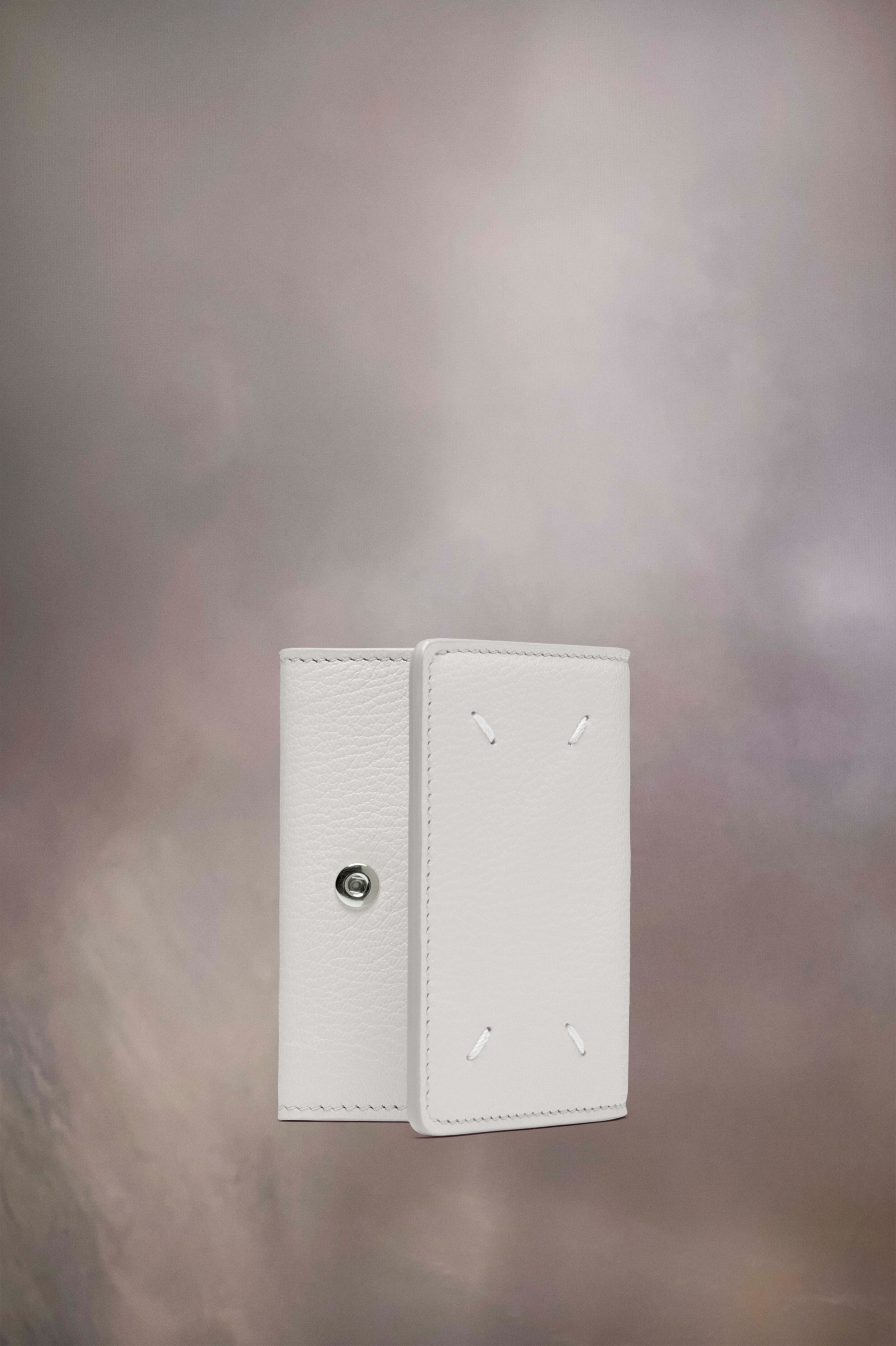 Maison Margiela Snap button leather wallet | REVERSIBLE