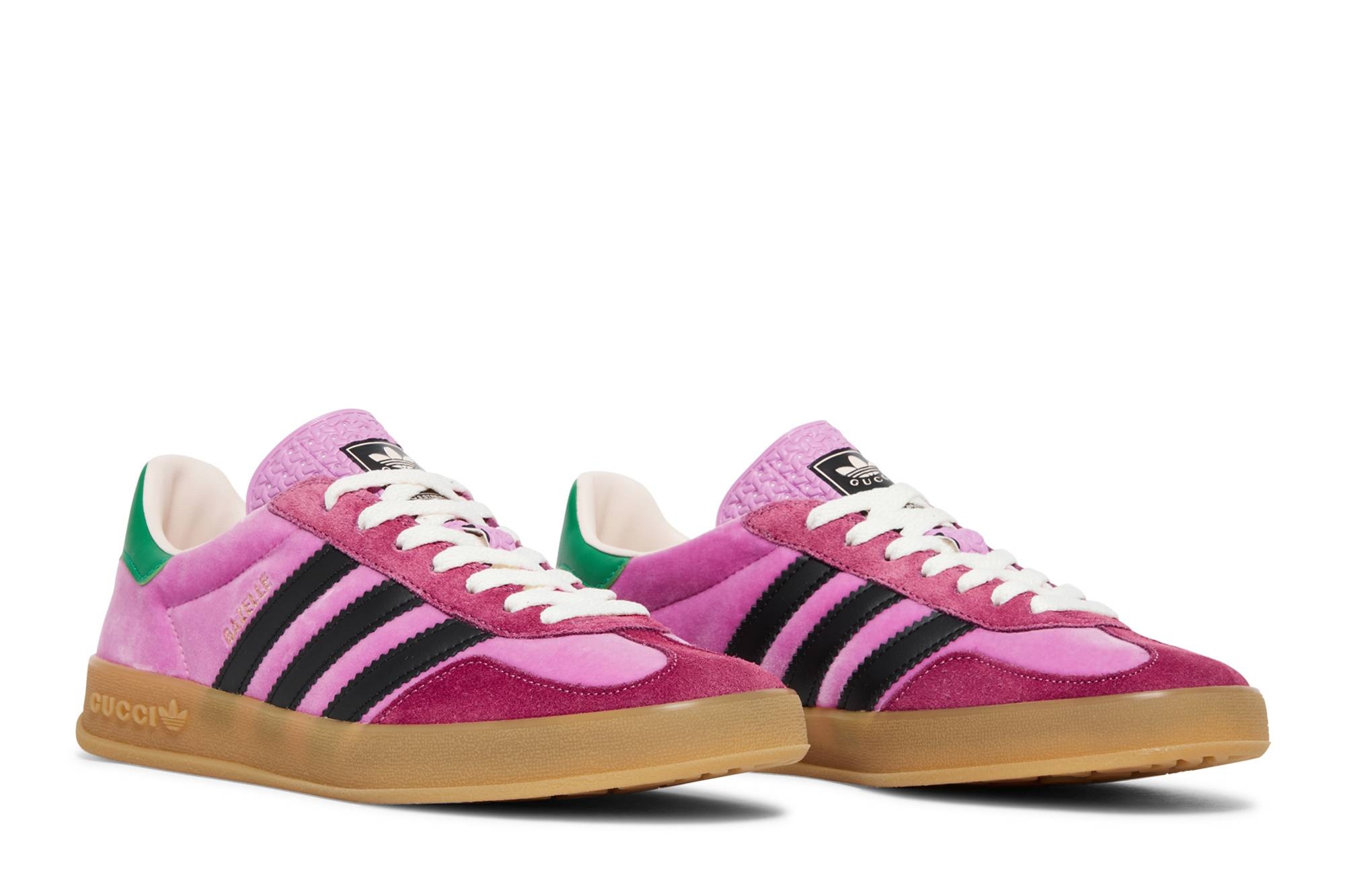 Gucci x Gazelle 'Pink Velvet' - 8