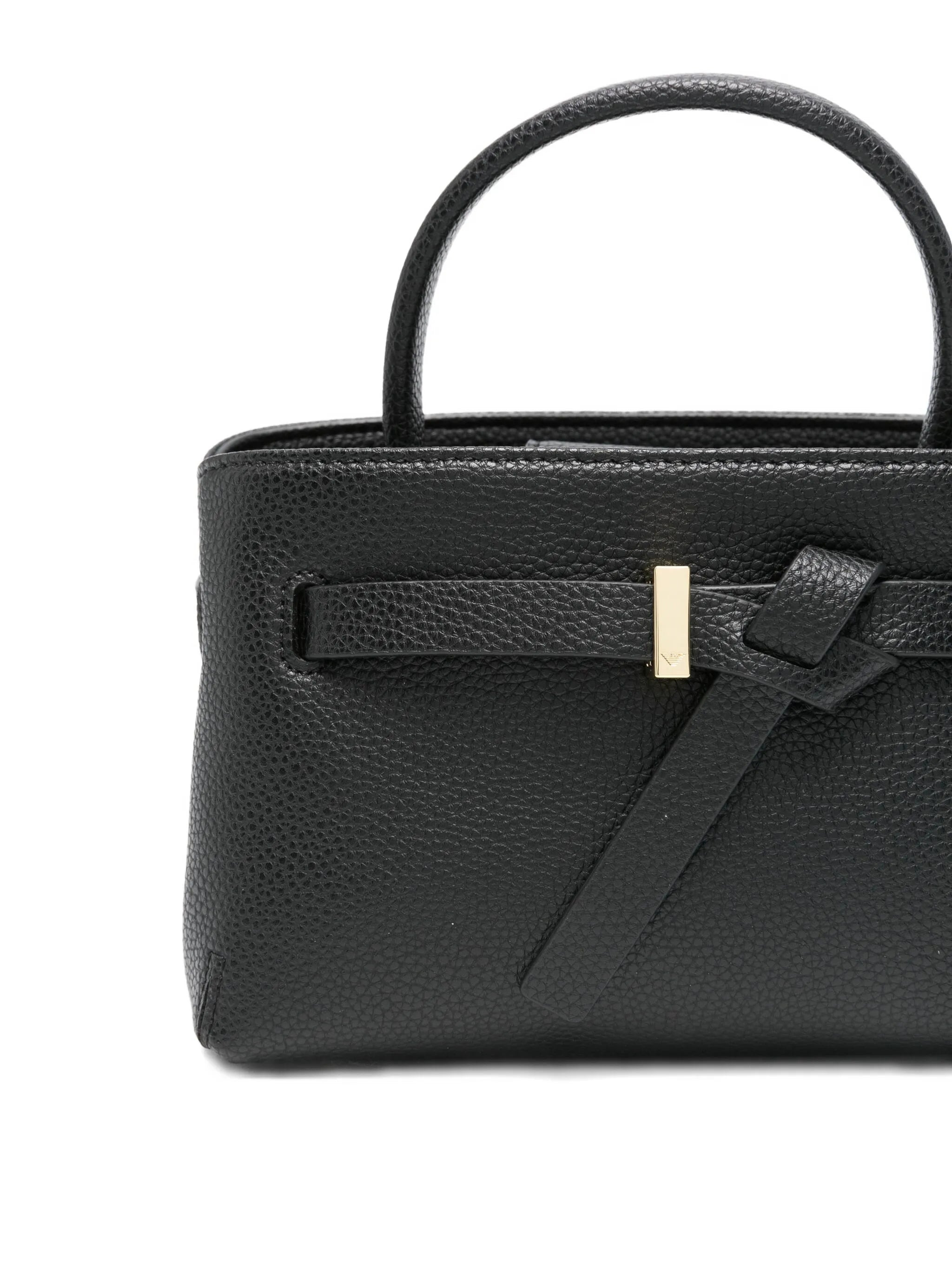 Emporio Armani Mini Knotted-detail Tote Bag - 2