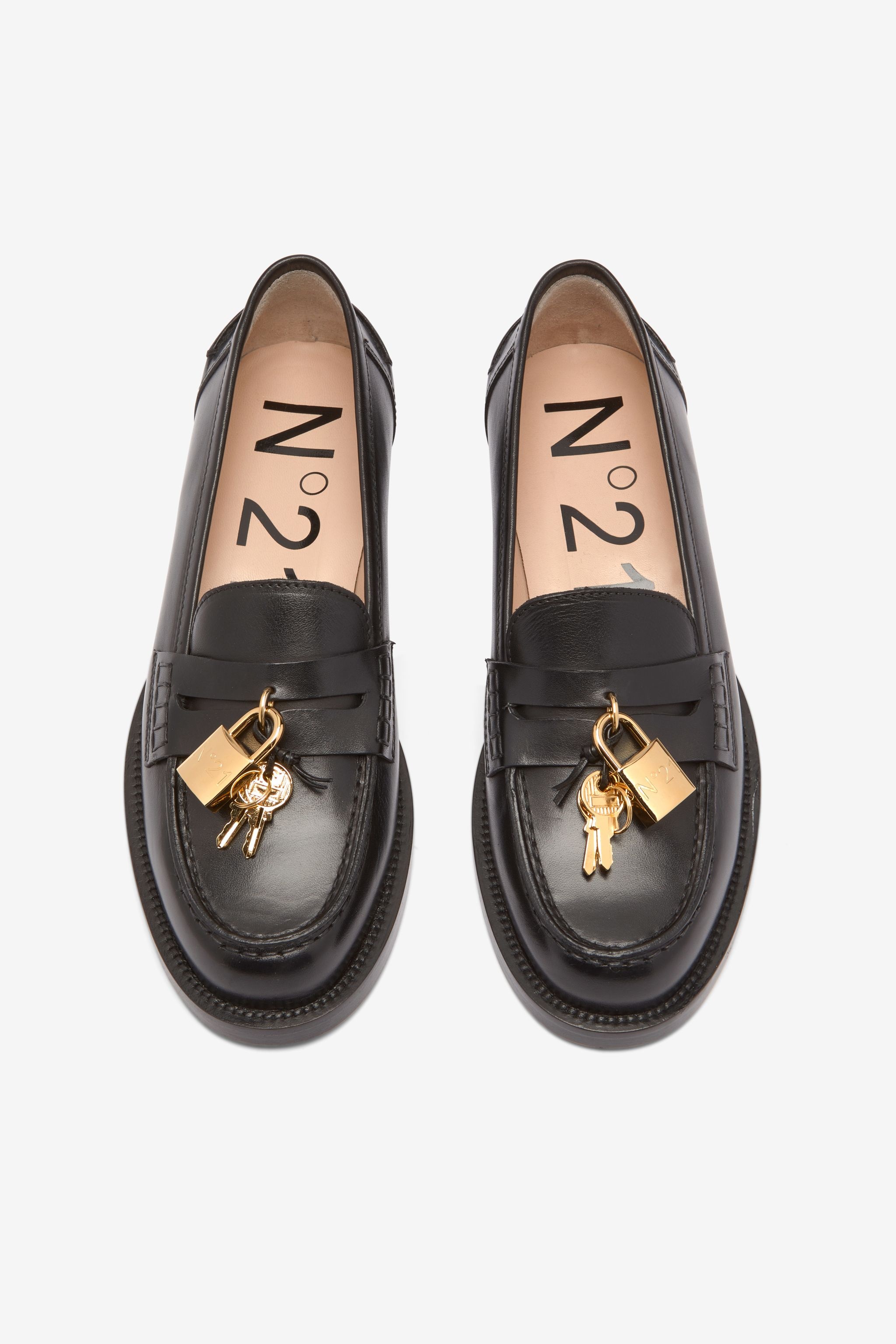 LOCK-EMBELLISHED LOAFERS - 2
