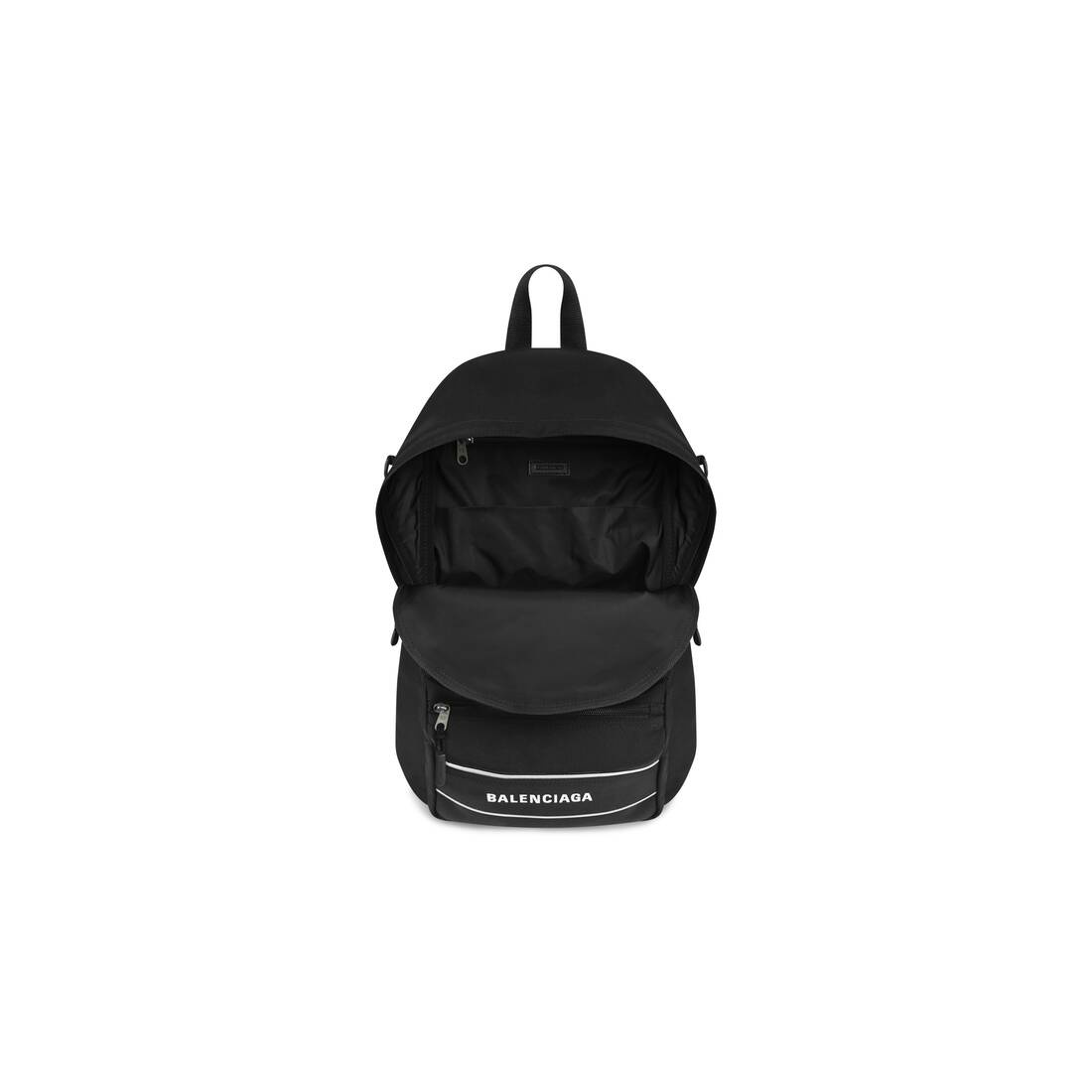 Men's Sport Crossbody Backpack in Black/white - 4