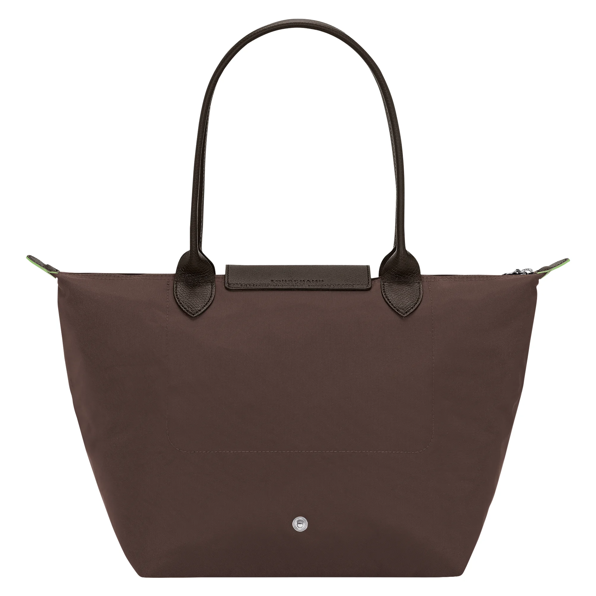 Longchamp Le Pliage Green M Tote bag Mocha - Recycled canvas 