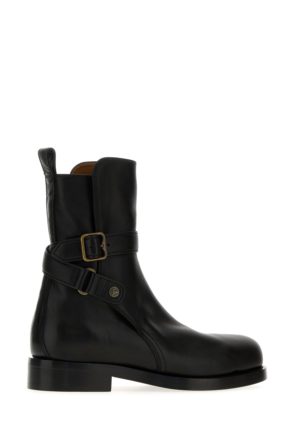 Black leather boots - 3