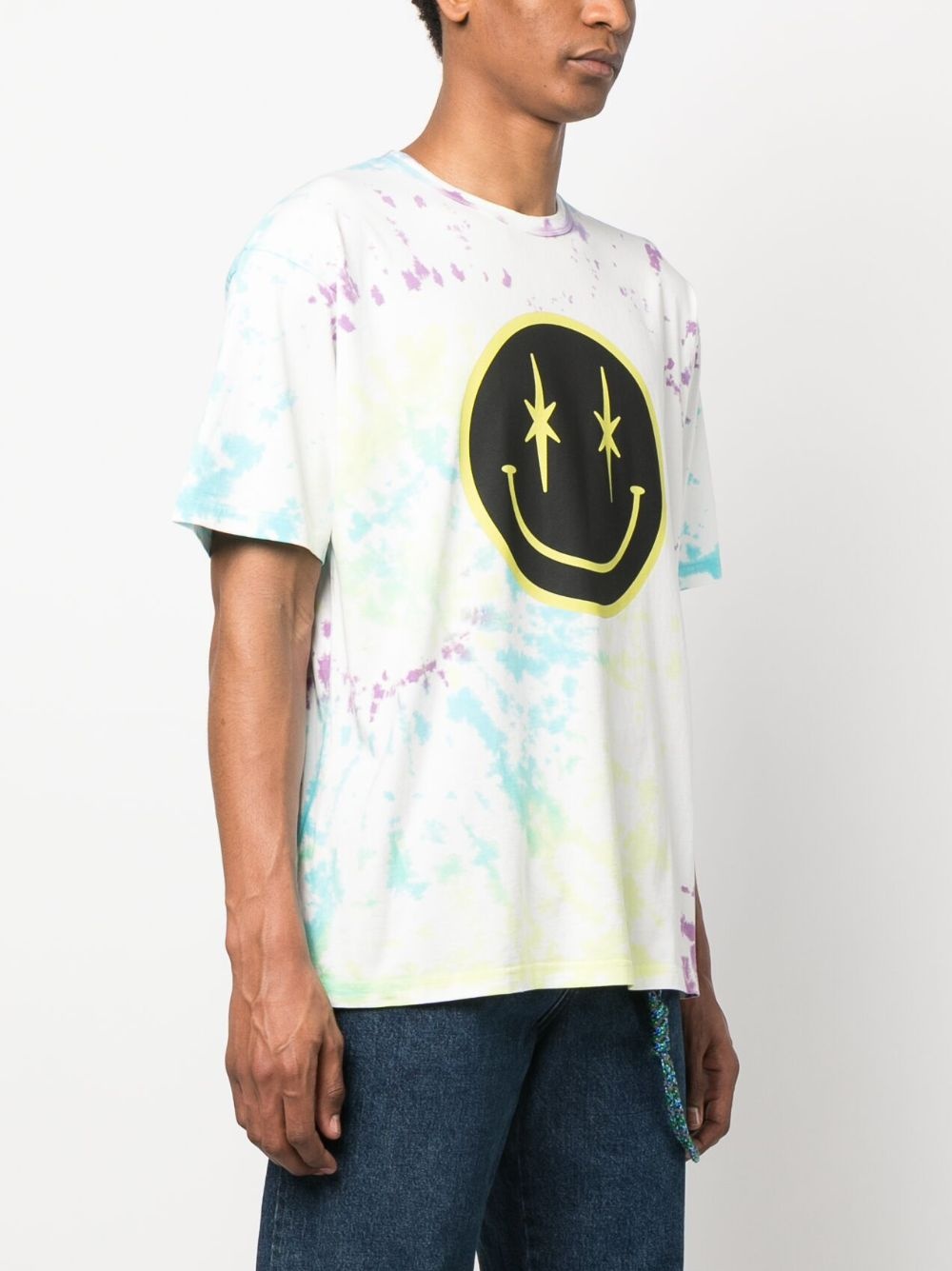 tie-dye cotton T-shirt - 3