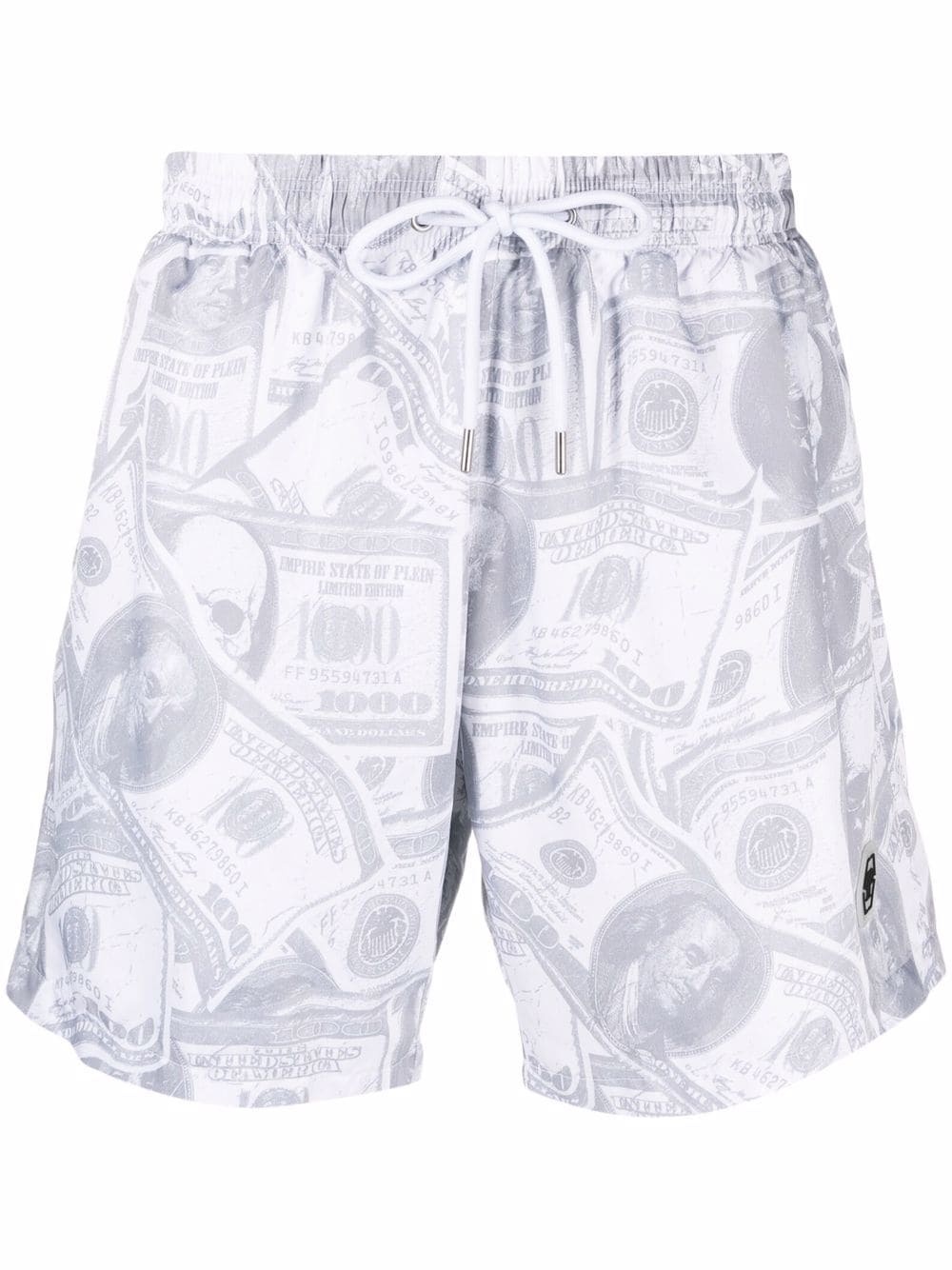 dollar-print swimming shorts - 1