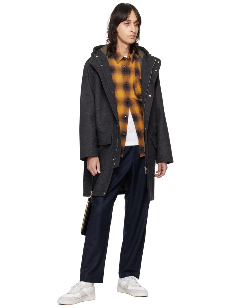 A.P.C. Gray Dave Coat outlook