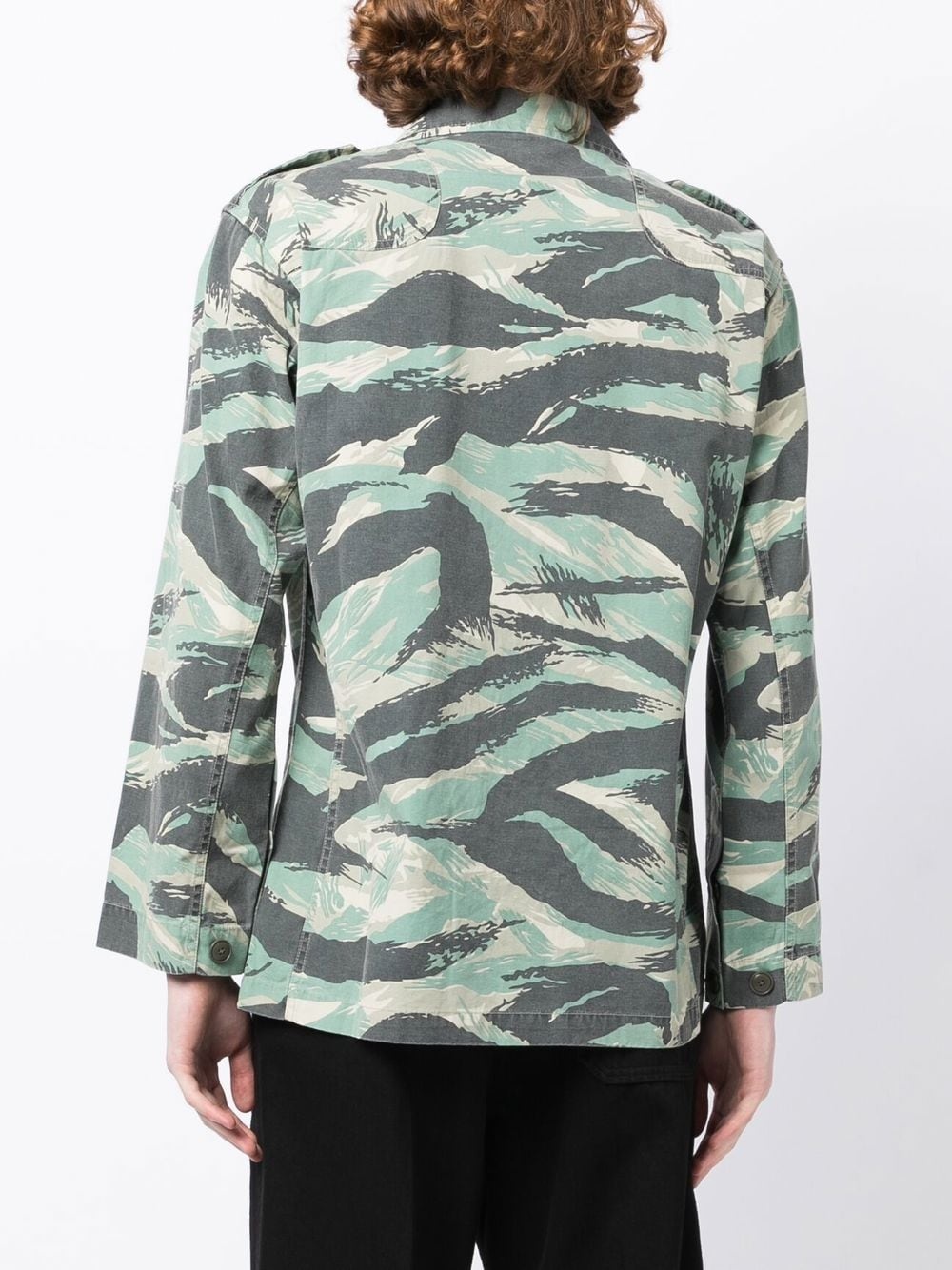 CAMOUFLAGE-PRINT LONG-SLEEVE SHIRT - 3