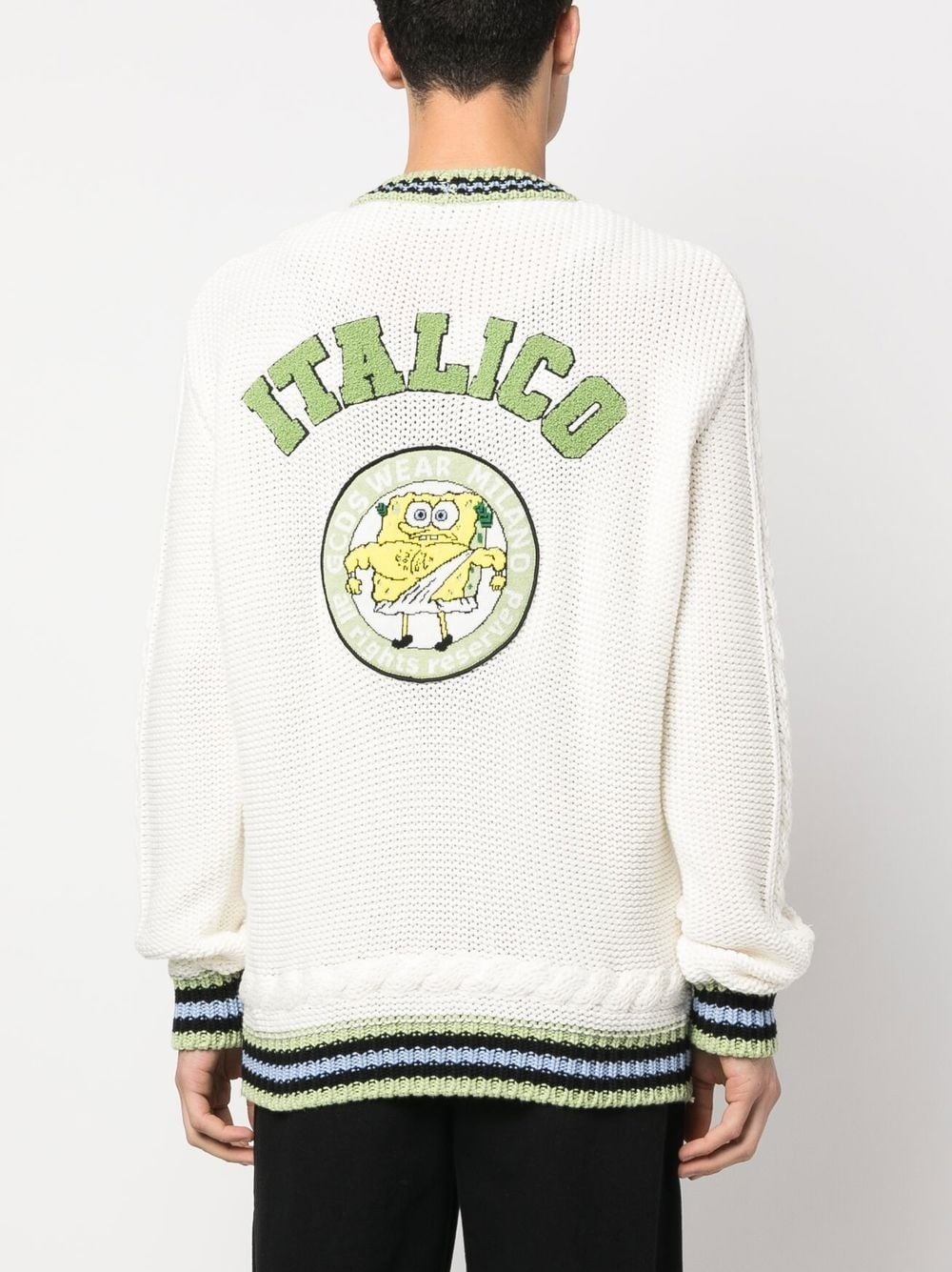 Spongebob long sleeve cardigan - 4