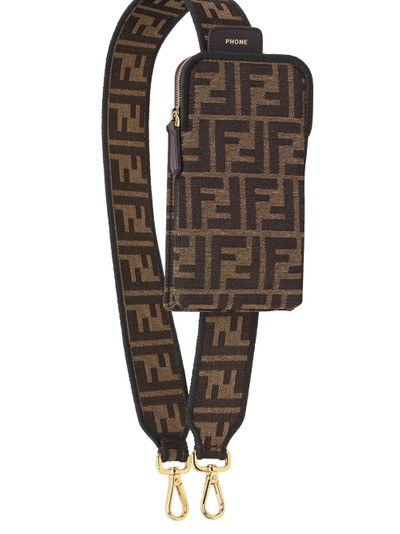 FENDI Strap You FF motif shoulder strap outlook