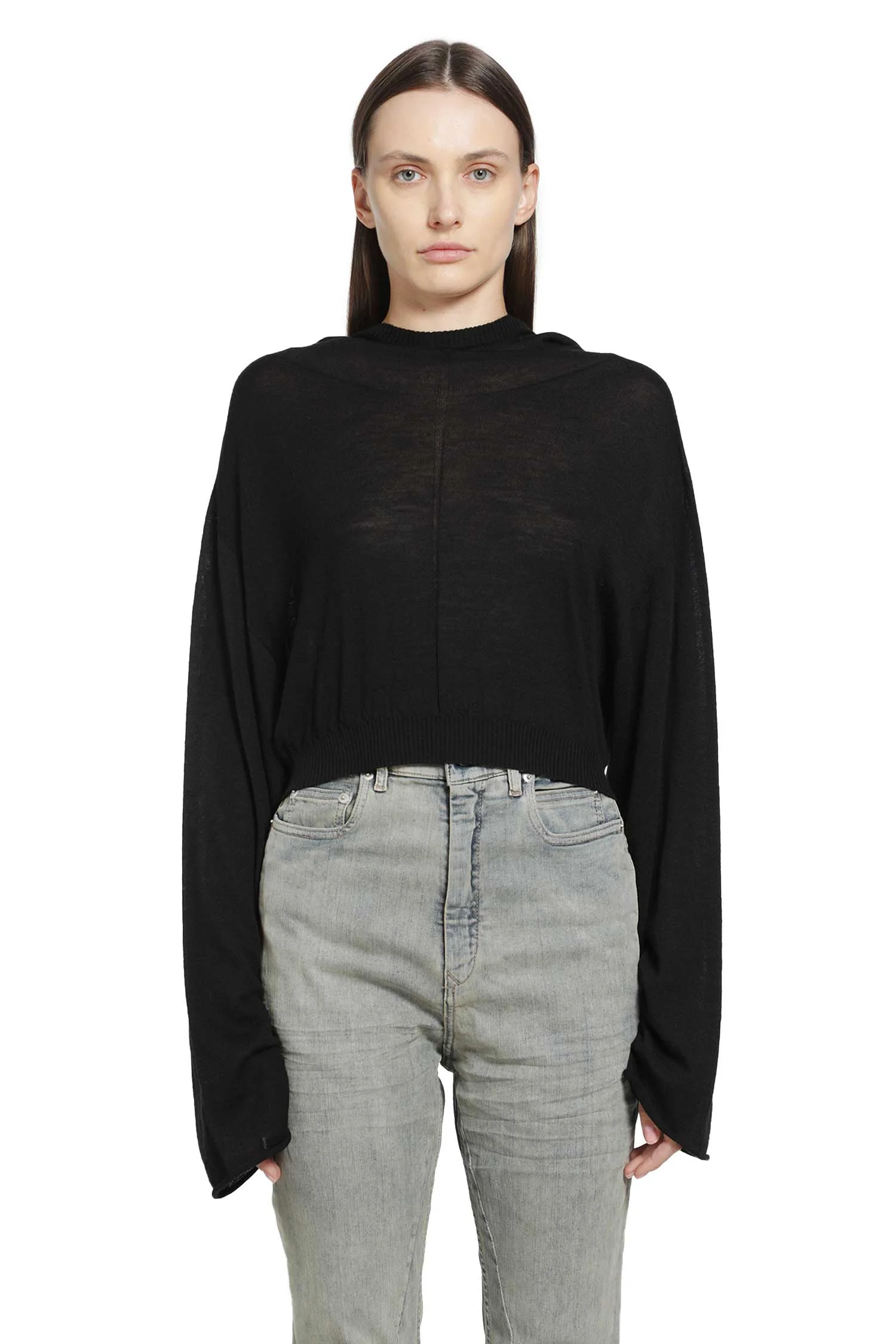 Tower Cropped Hooded Tunic - 1