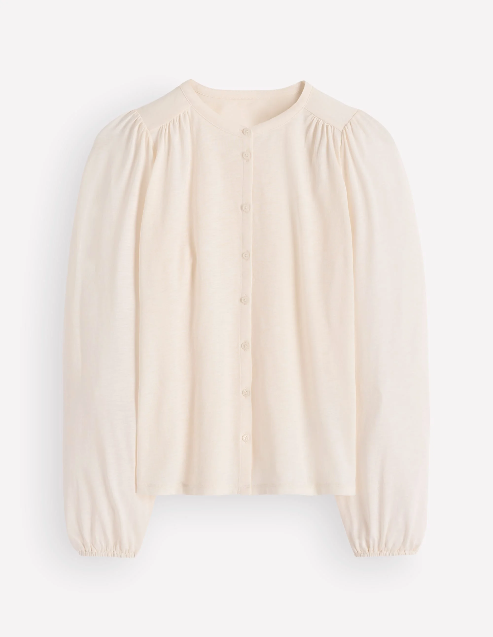 Ara Jersey Shirt-Ivory - 1