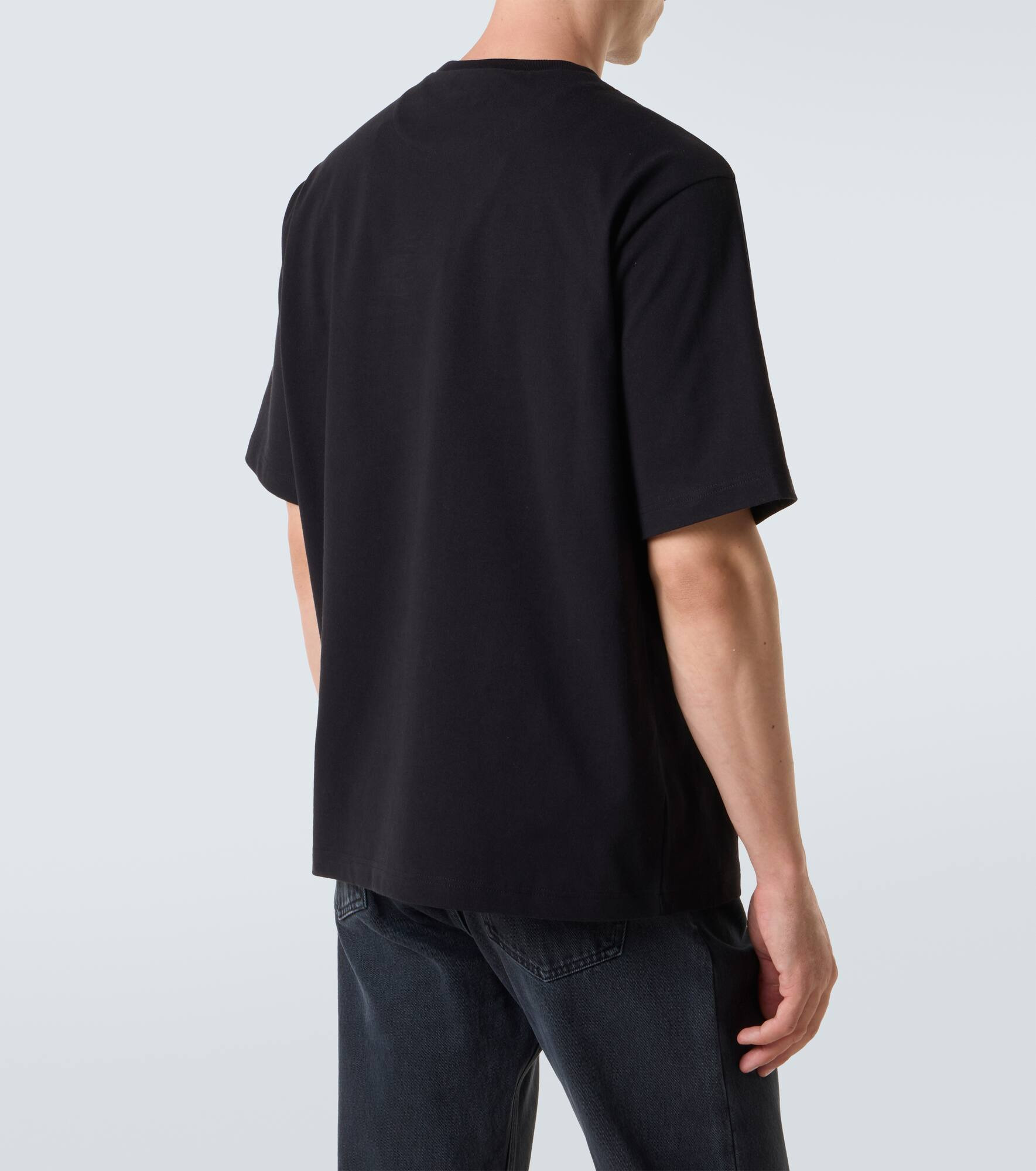 Logo cotton jersey T-shirt - 4