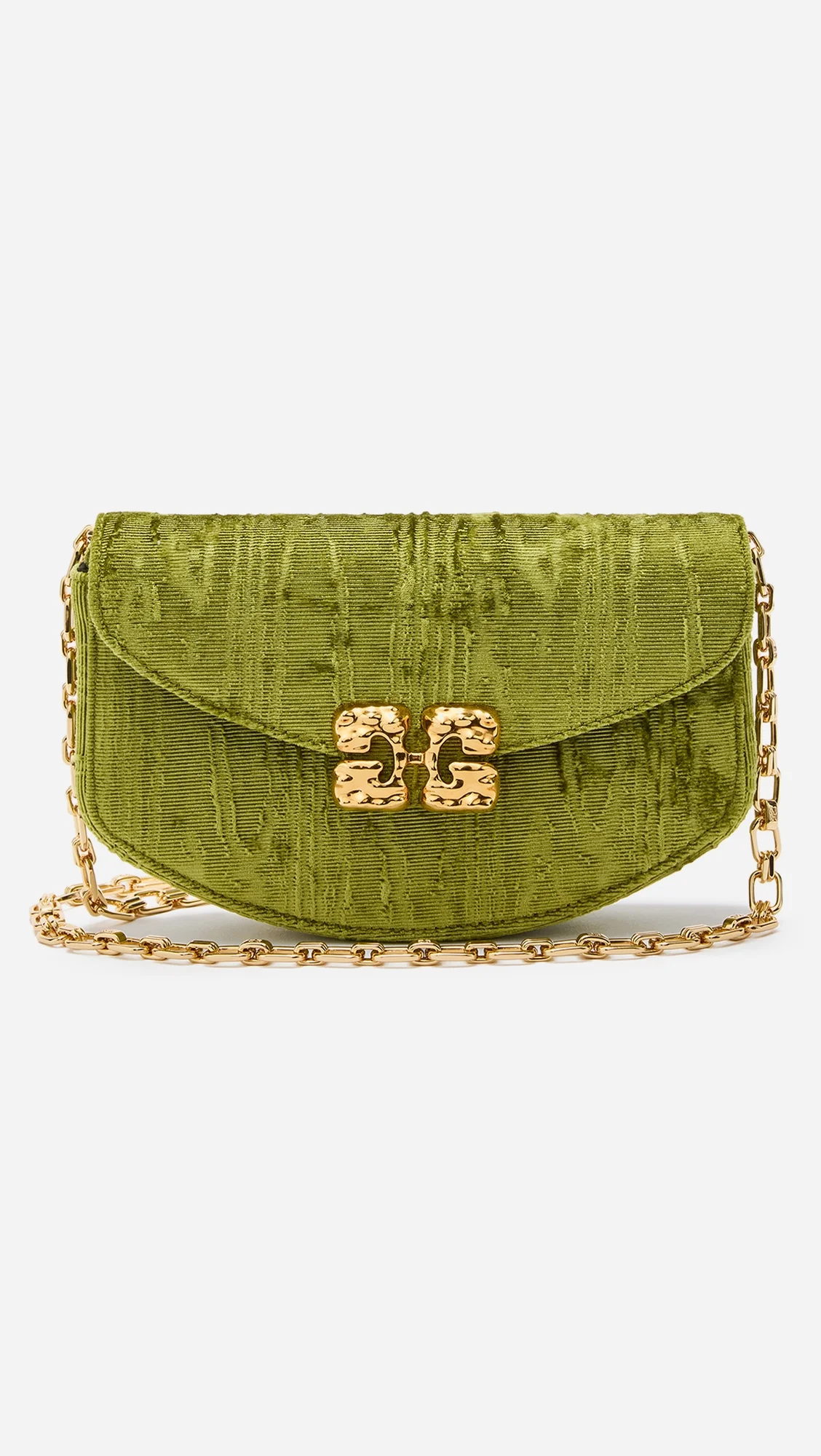 Lulu Wallet On Chain Velvet Moire - 1