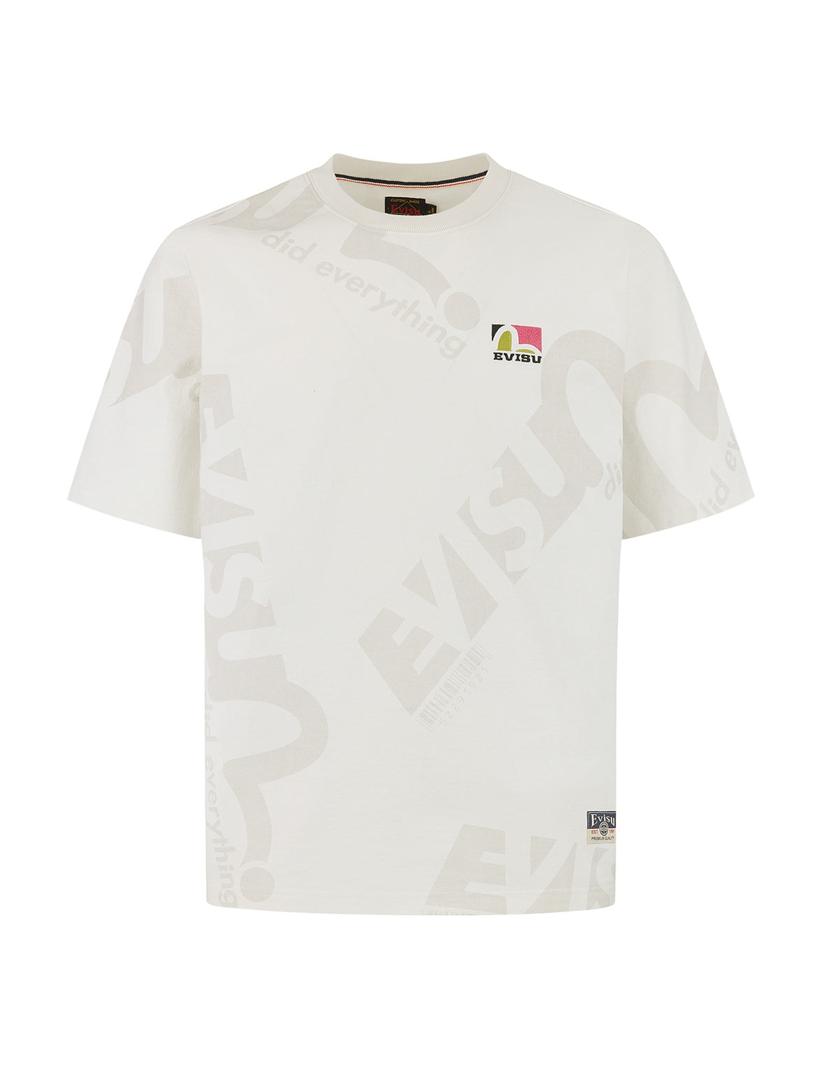 Allover Logo and Seagull Print Regular Fit T-Shirt - 9