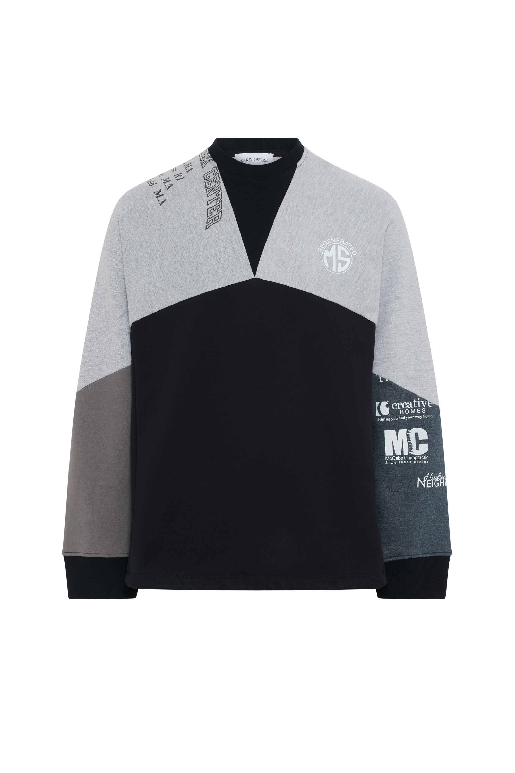 Upcycled Graphic Sweatshirts Crewneck Sweatshirt - 7
