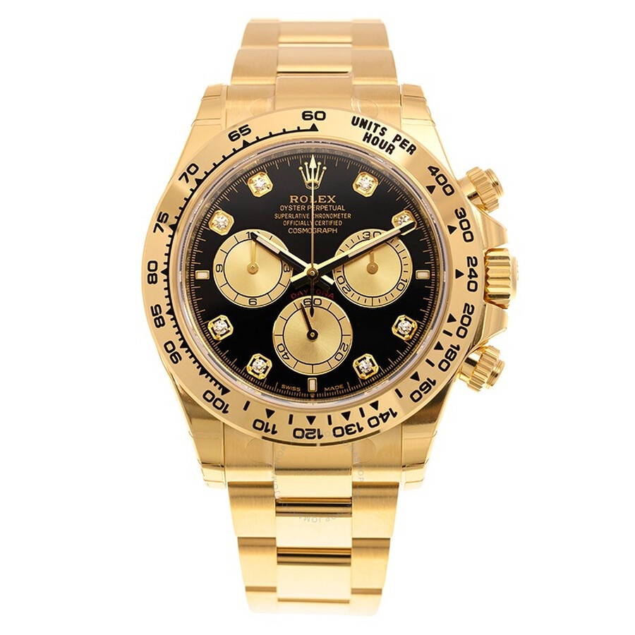 Rolex Daytona Chronograph Automatic Diamond Black Dial Men's Watch 126508-0003 - 2
