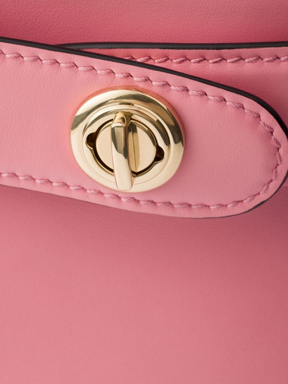 logo-stamp leather tote bag - 4