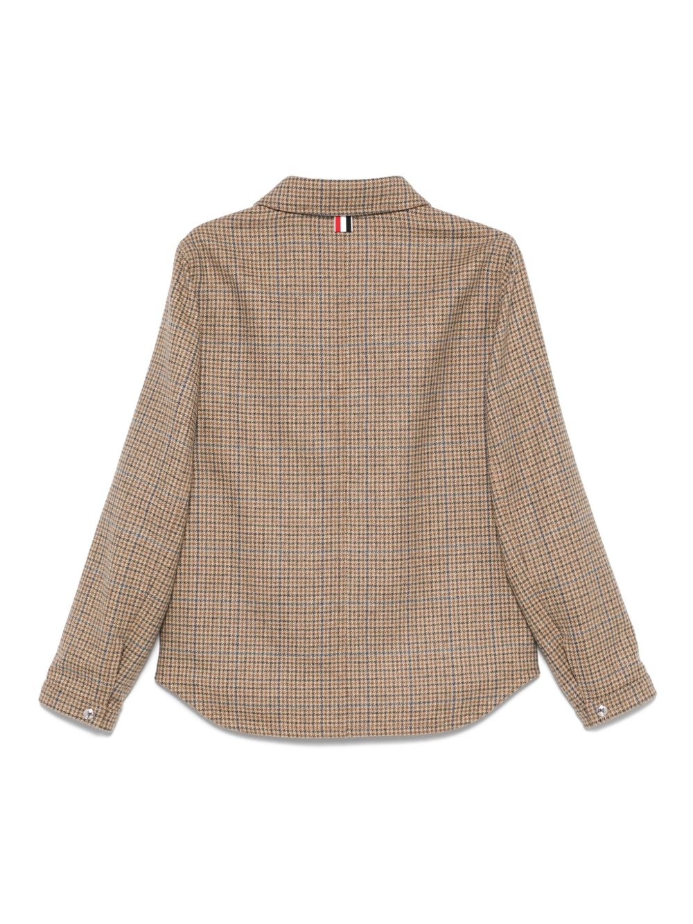 checked tweed jacket - 2