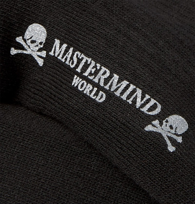 MASTERMIND WORLD Logo-Intarsia Stretch Cotton-Blend Socks outlook