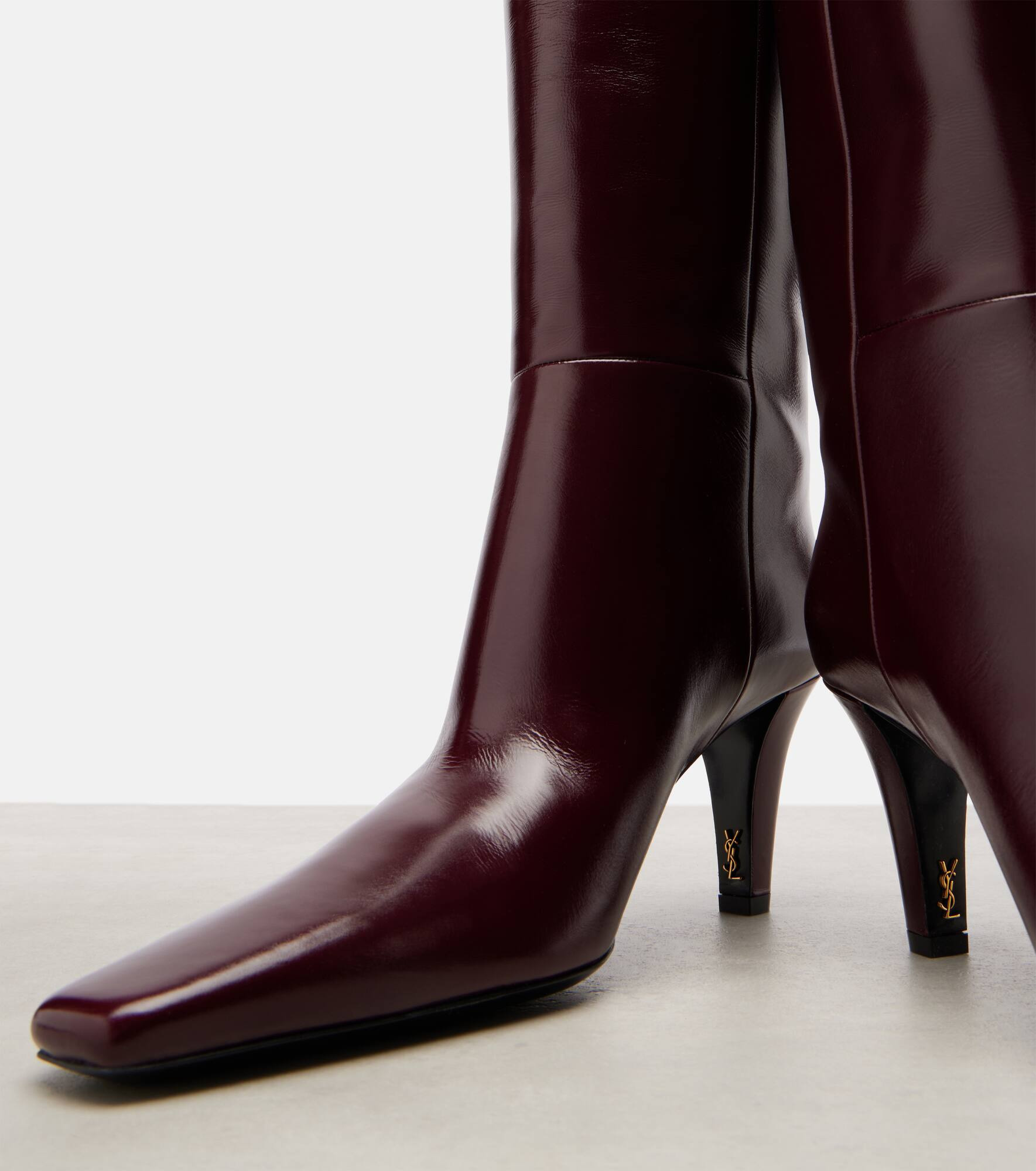 Jill 75 leather knee-high boots - 5