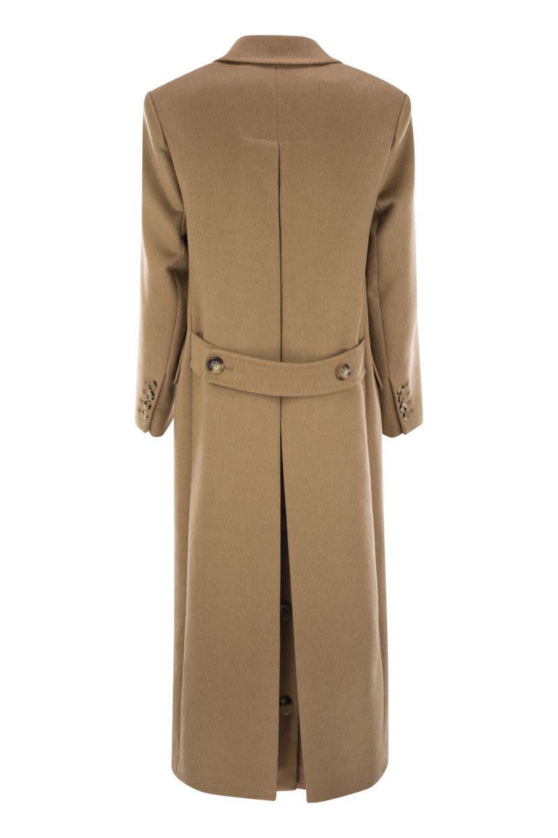 Max Mara Fungo - Camel Double-Breasted Coat - 2