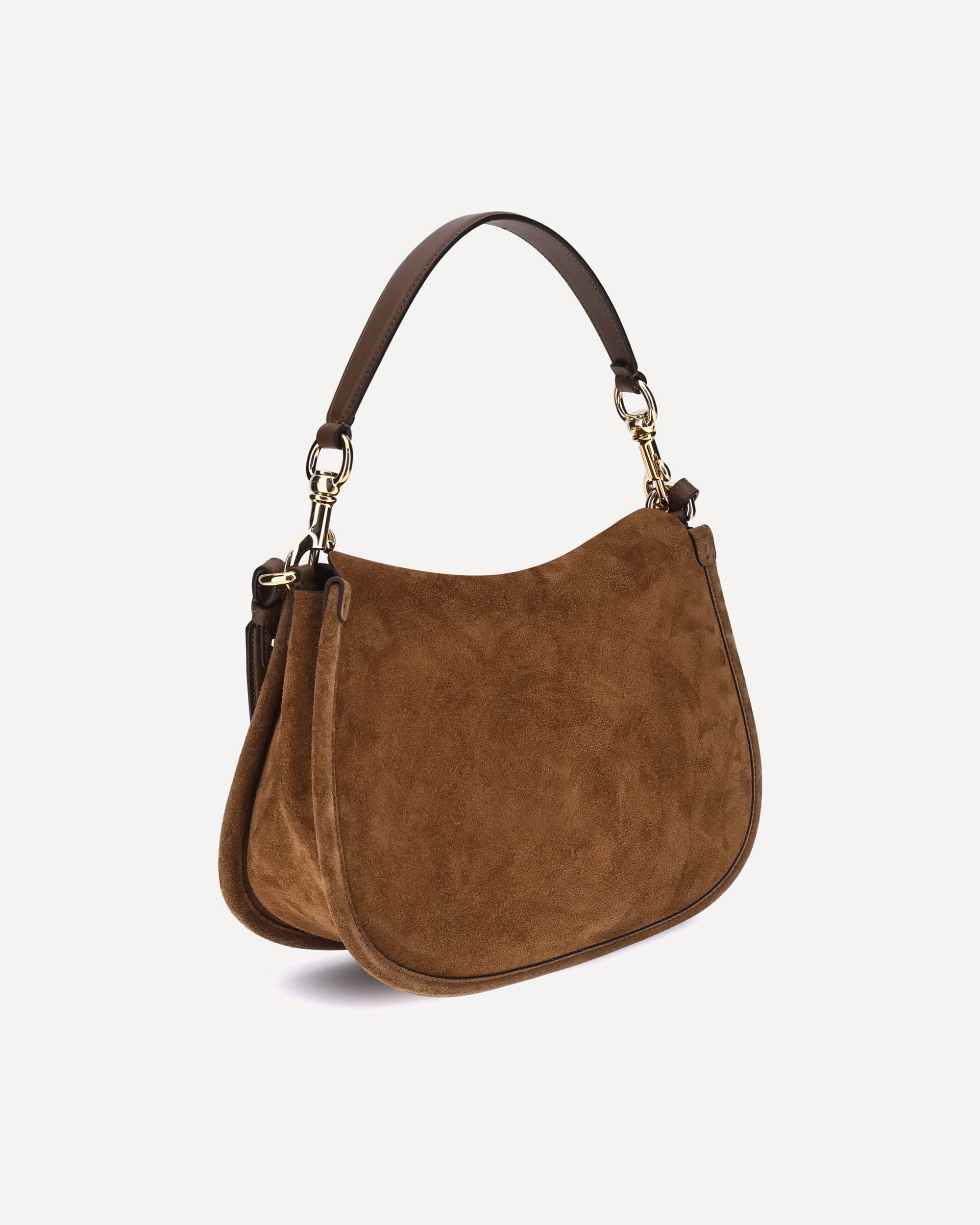 Suede Pony Shoulder Bag - 3