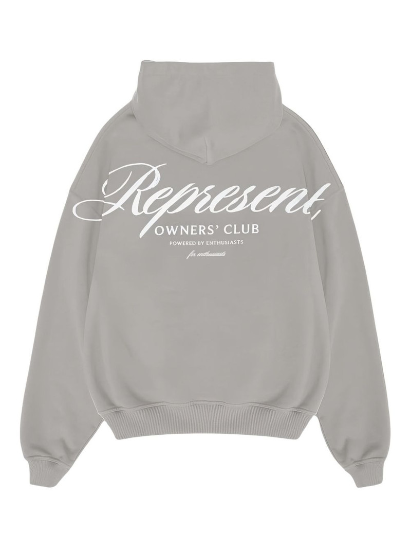 REPRESENT Club Script hoodie outlook