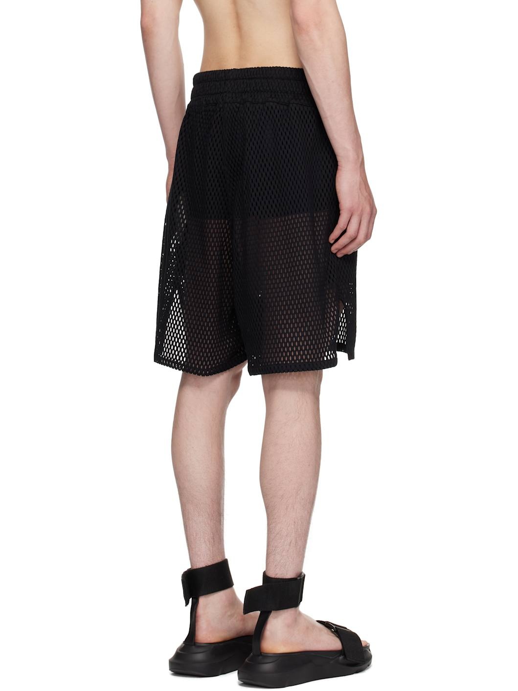 Black Champion Edition Mesh Shorts - 3