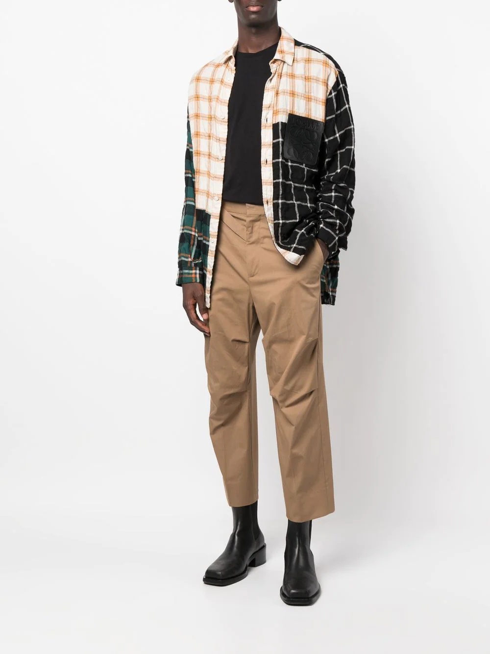 slim-cut chino trousers - 2