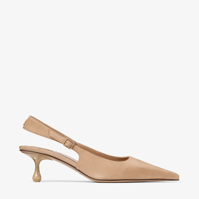 Amel 50 Chai Suede Slingbacks 1