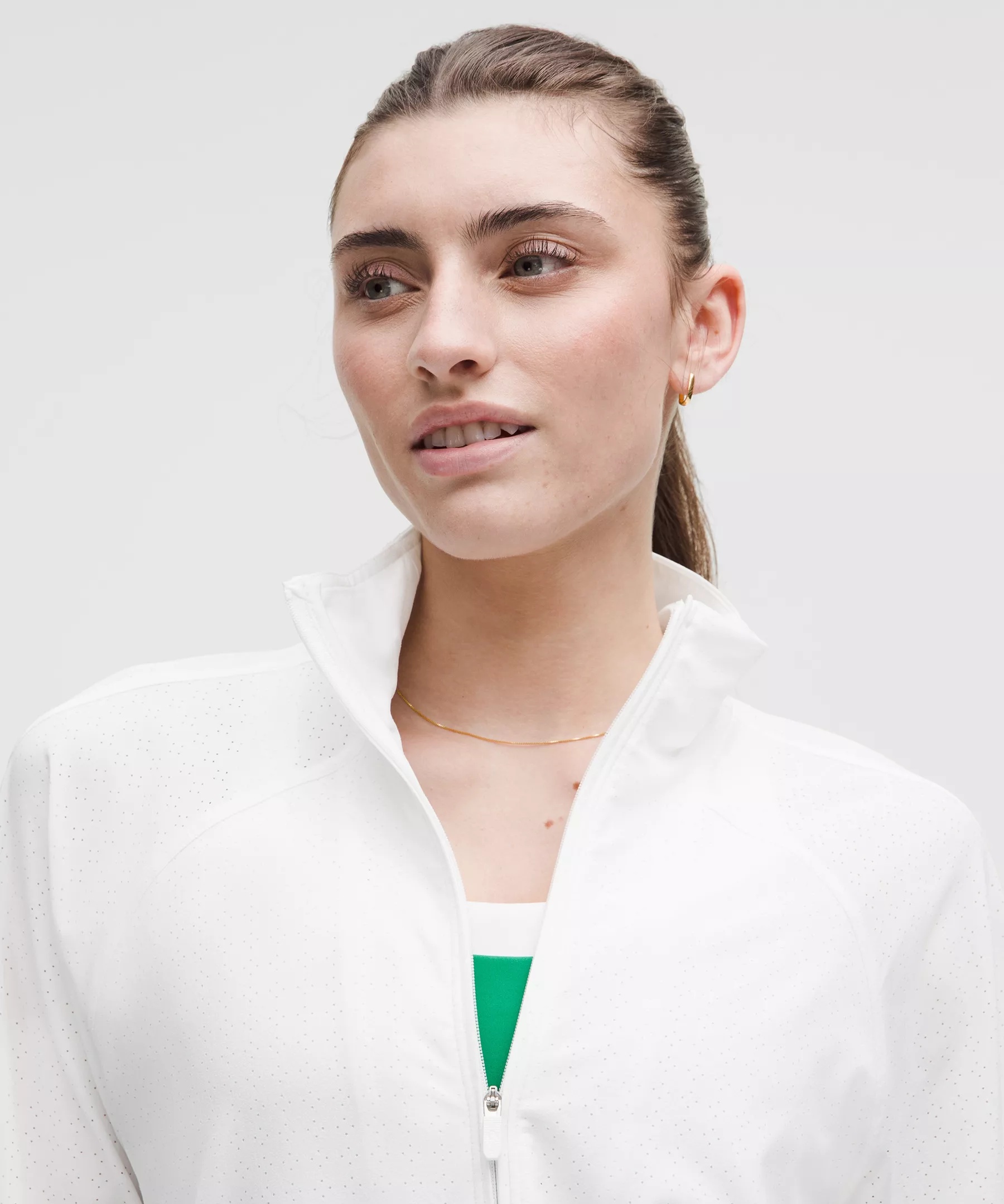 Adapted State Perforated Track Jacket - 4